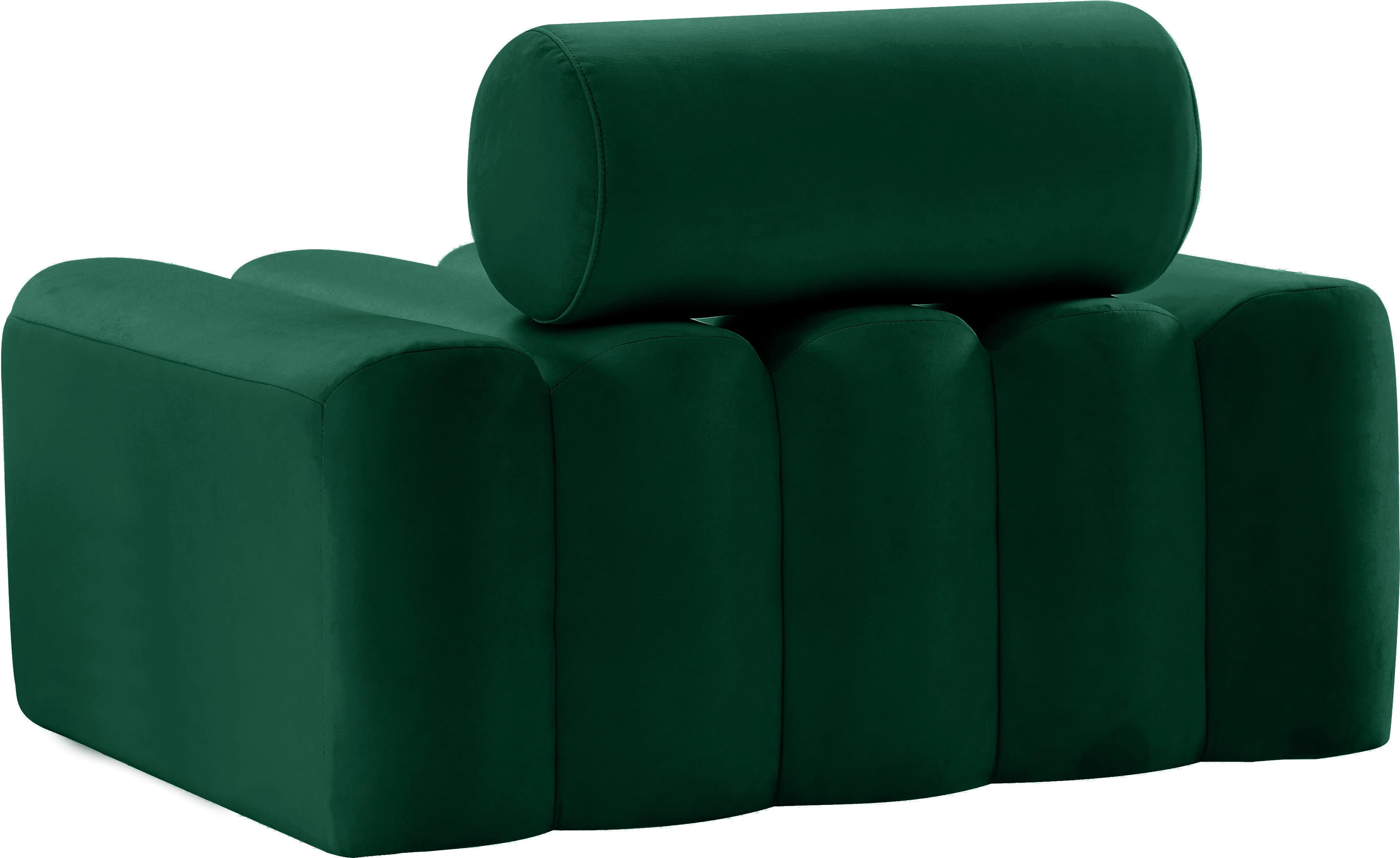 Melody Green Velvet Chair - Image 3