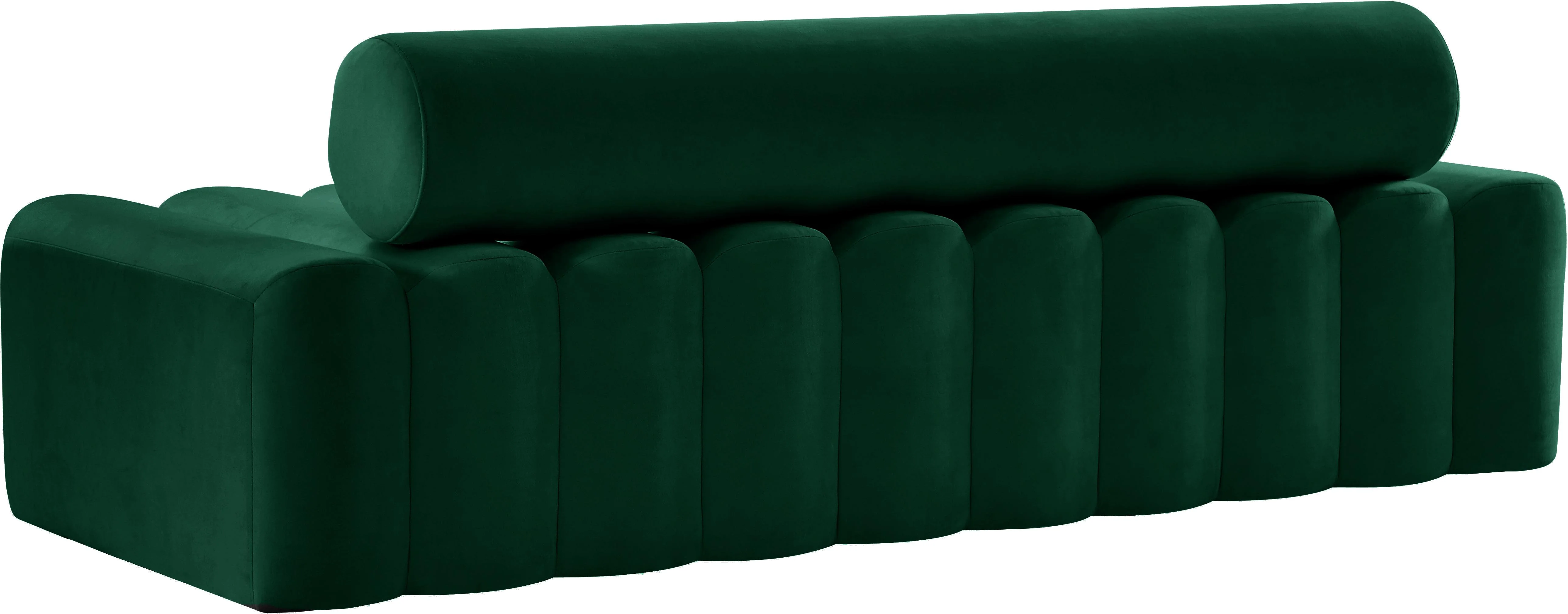 Melody Green Velvet Sofa - Image 3
