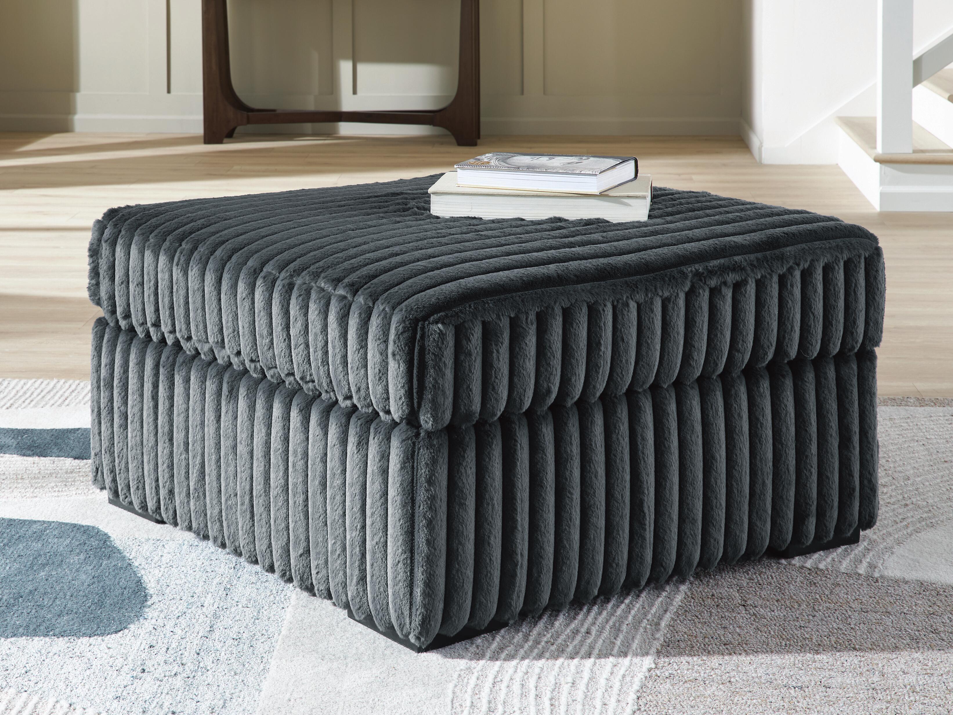 Midnight-Madness Oversized Accent Ottoman - Image 12