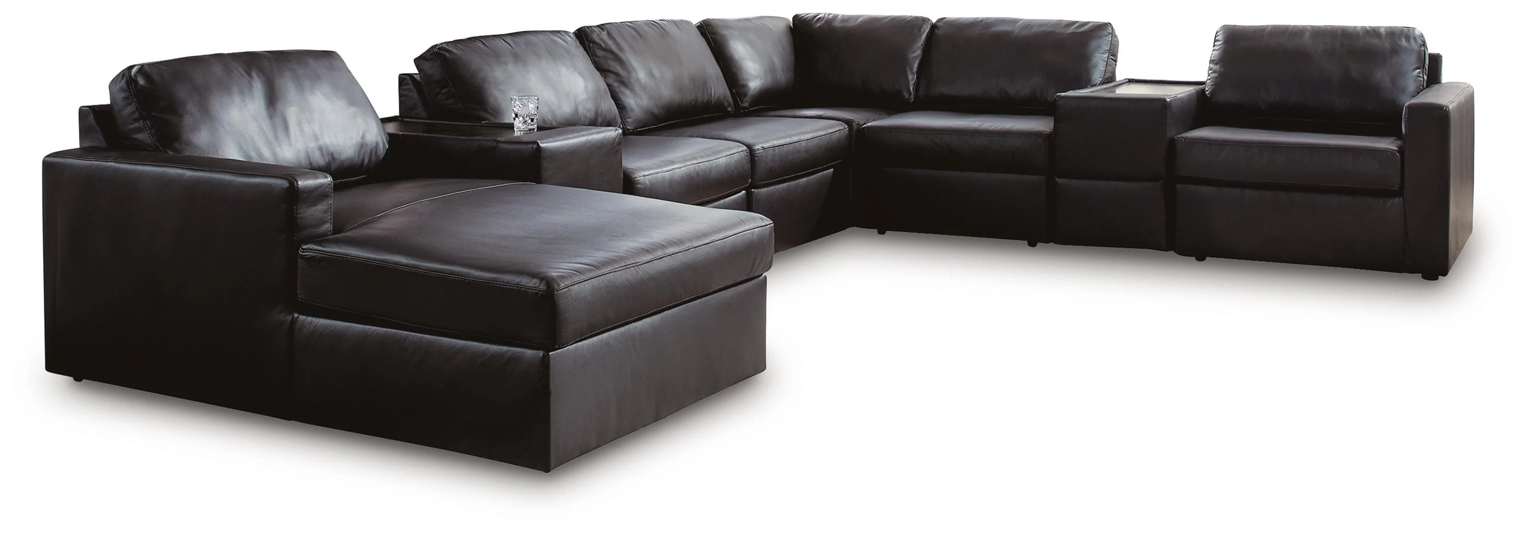 Modmax II Sectional with Chaise and Storage Consoles - Image 17