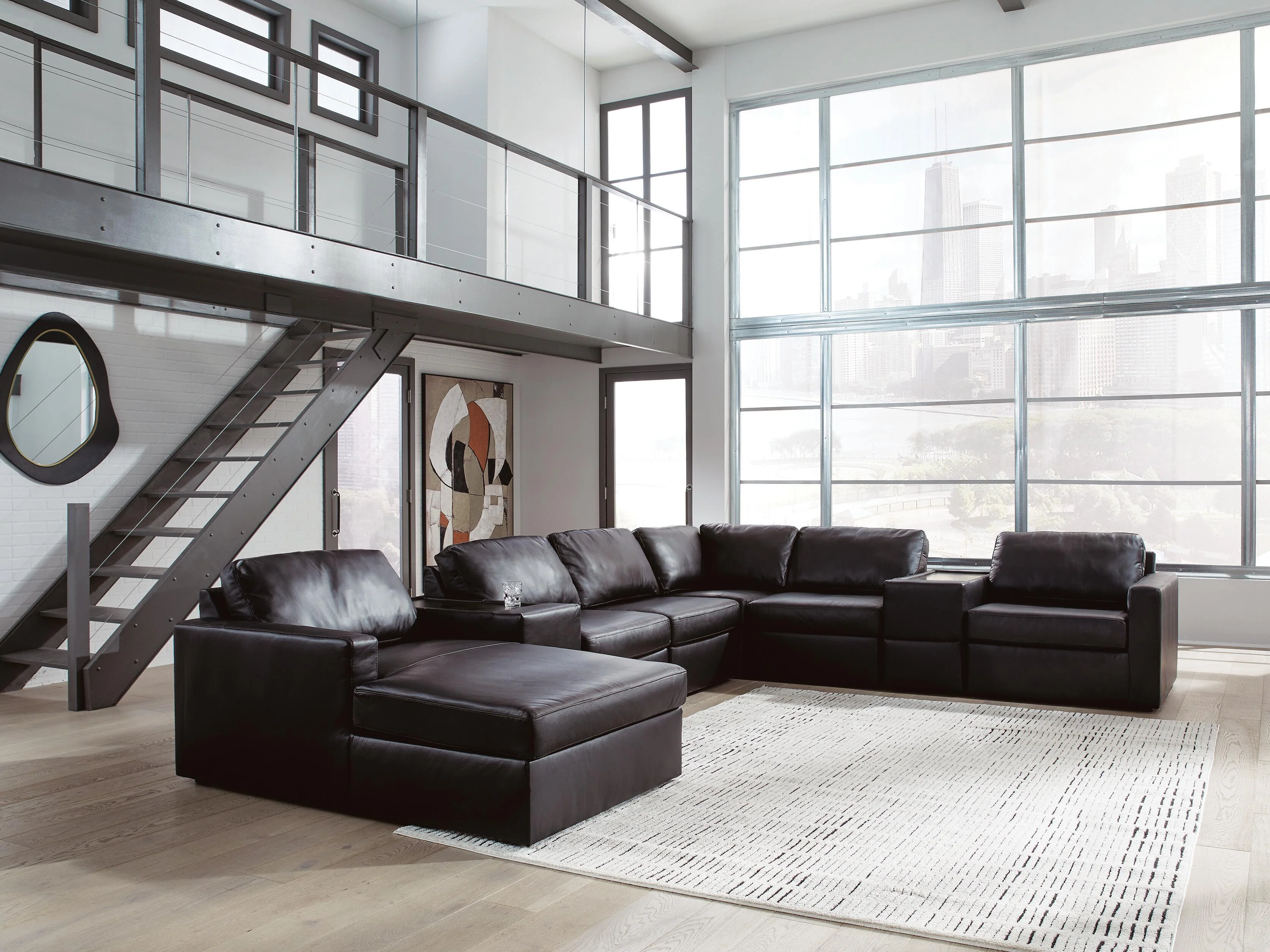 Modmax II Sectional with Chaise and Storage Consoles - Image 18