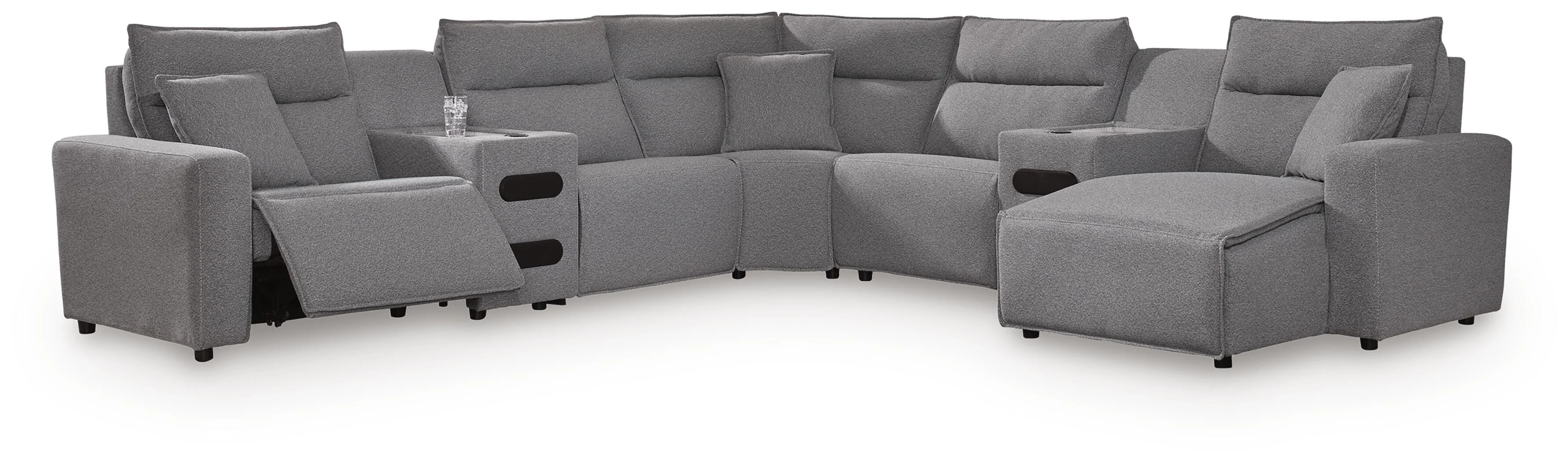 Modmax Power Reclining Sectional with Chaise - Image 66
