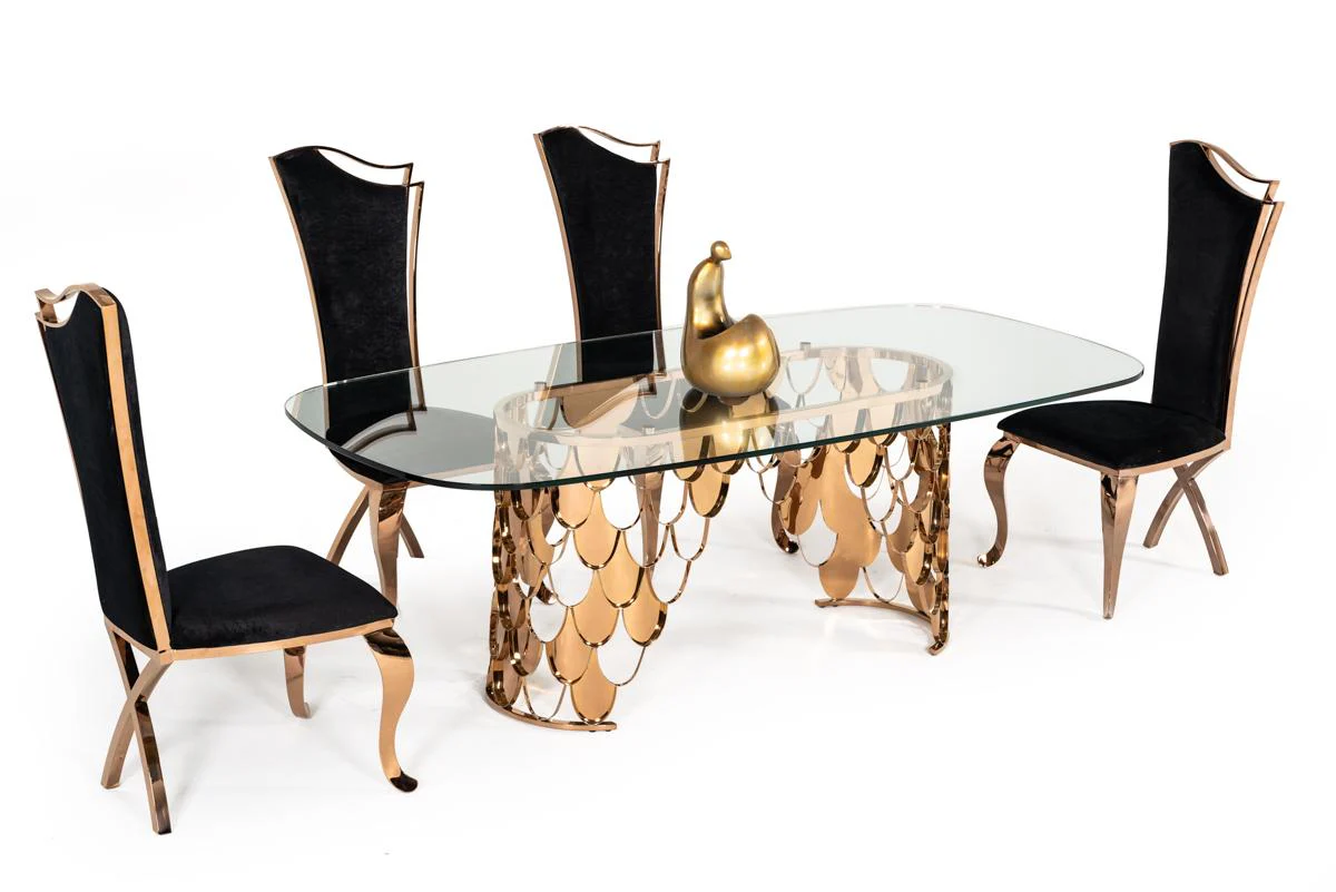 Modrest Bonnie Transitional Dining Chair - Image 4