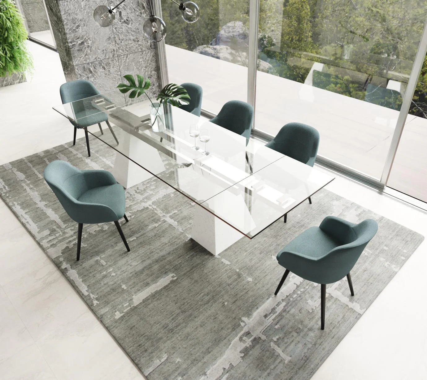 Modrest Latrobe Modern Dining Table - Image 3