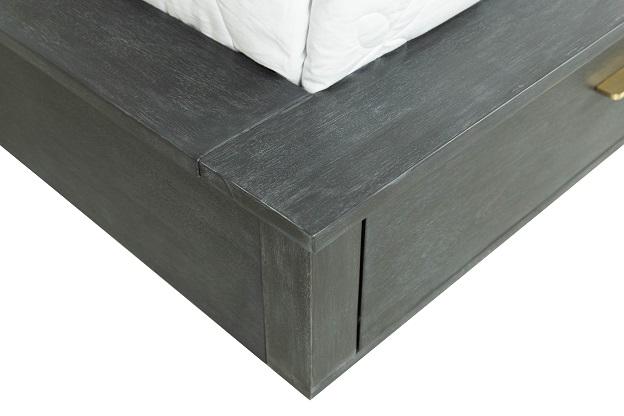 Modrest Manchester Contemporary Bed - Image 4