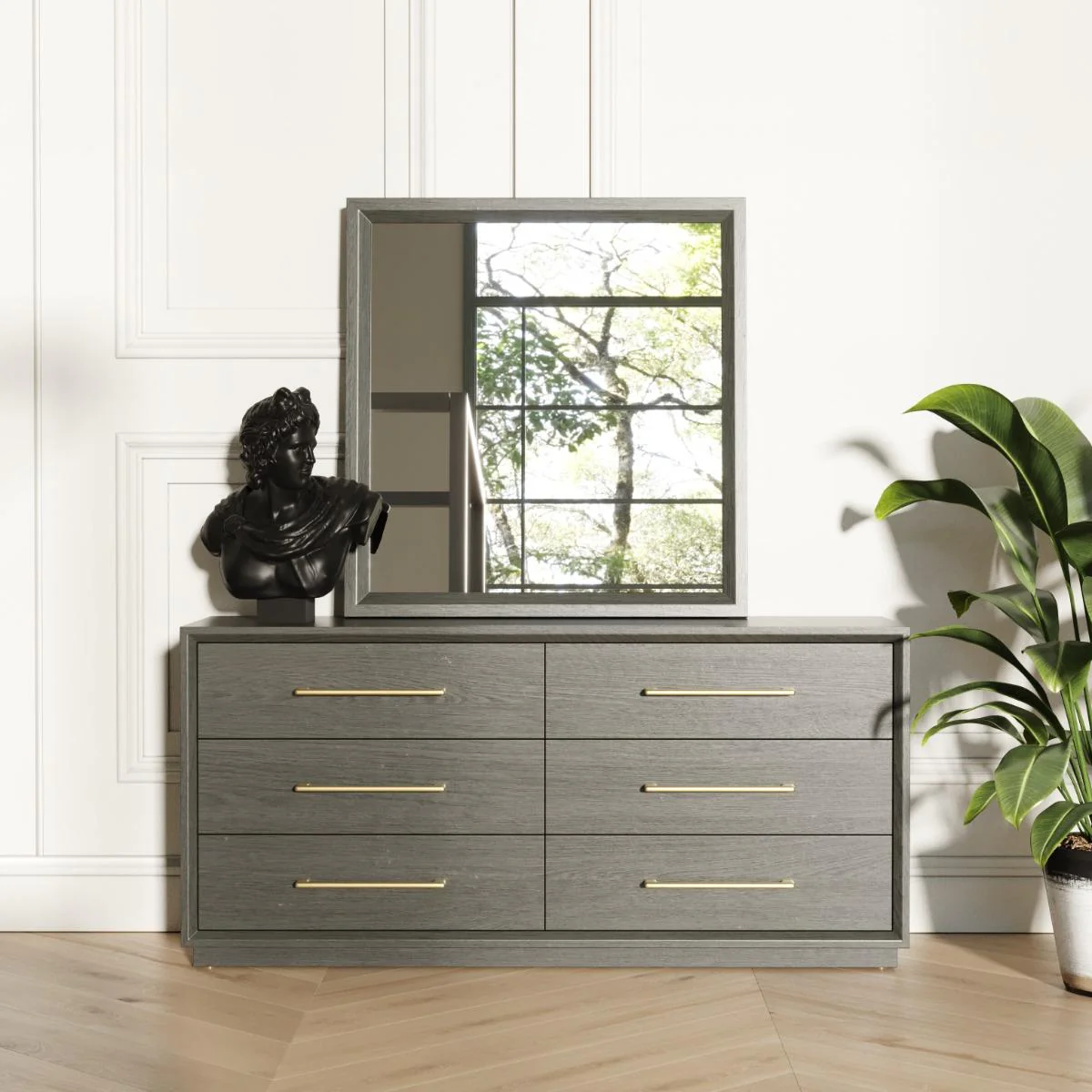 Modrest Manhattan Contemporary Dresser - Image 2