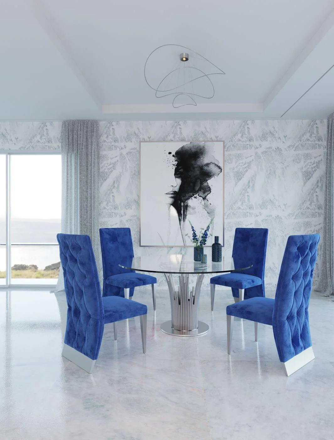 Modrest Paxton Modern Dining Table - Image 2