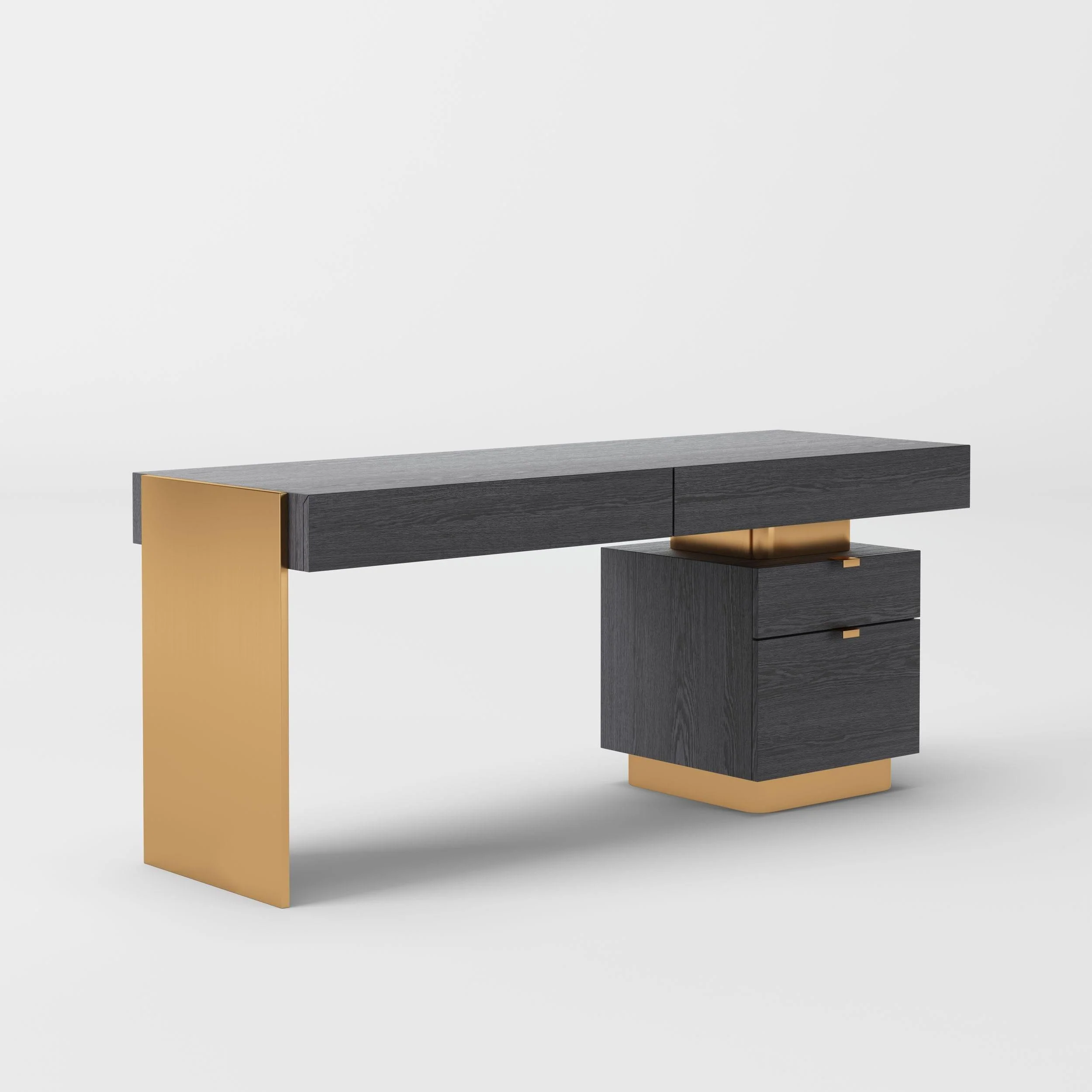 Modrest Trahan Modern Office Desk - Image 2