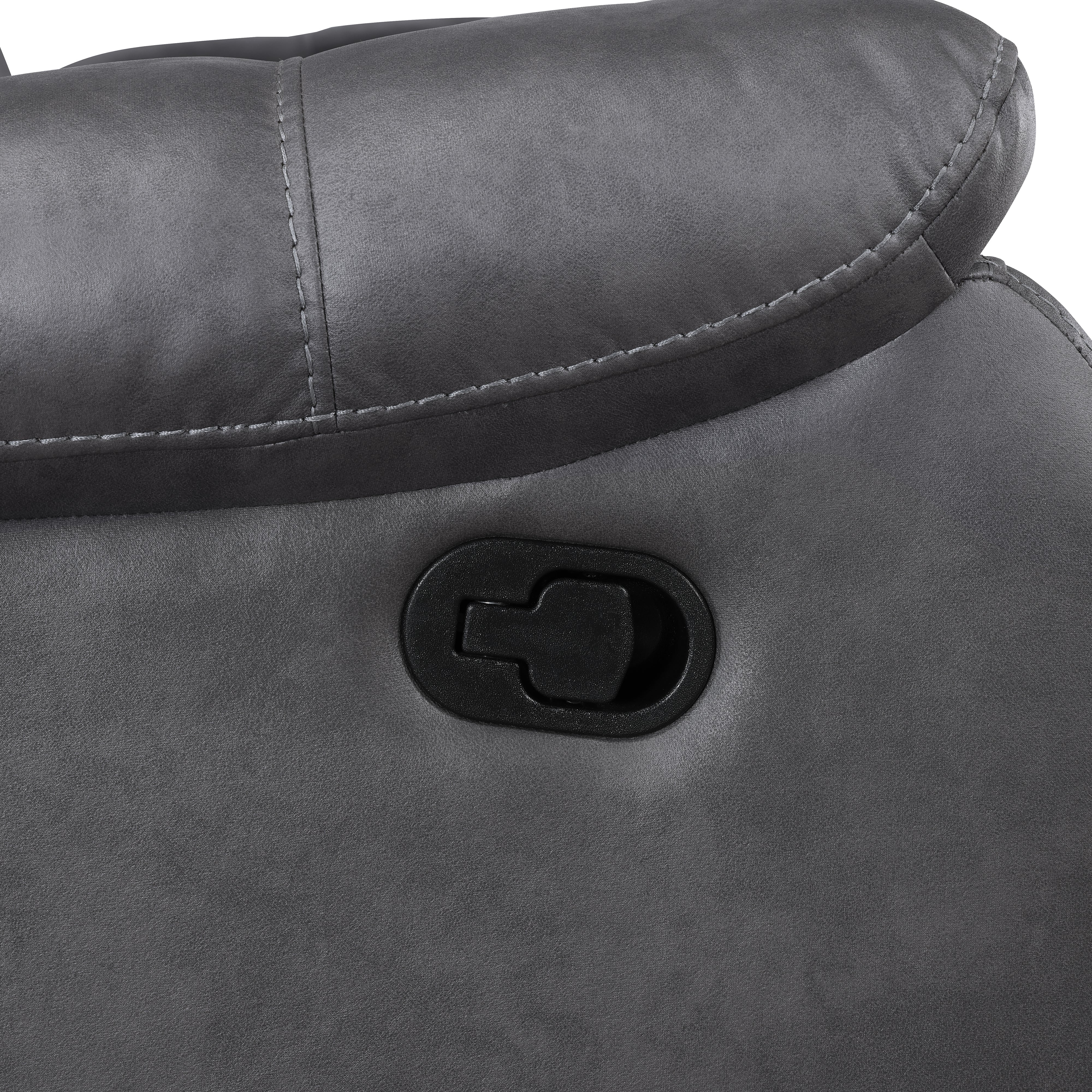 Morello Glider Recliner- Gray - Image 5