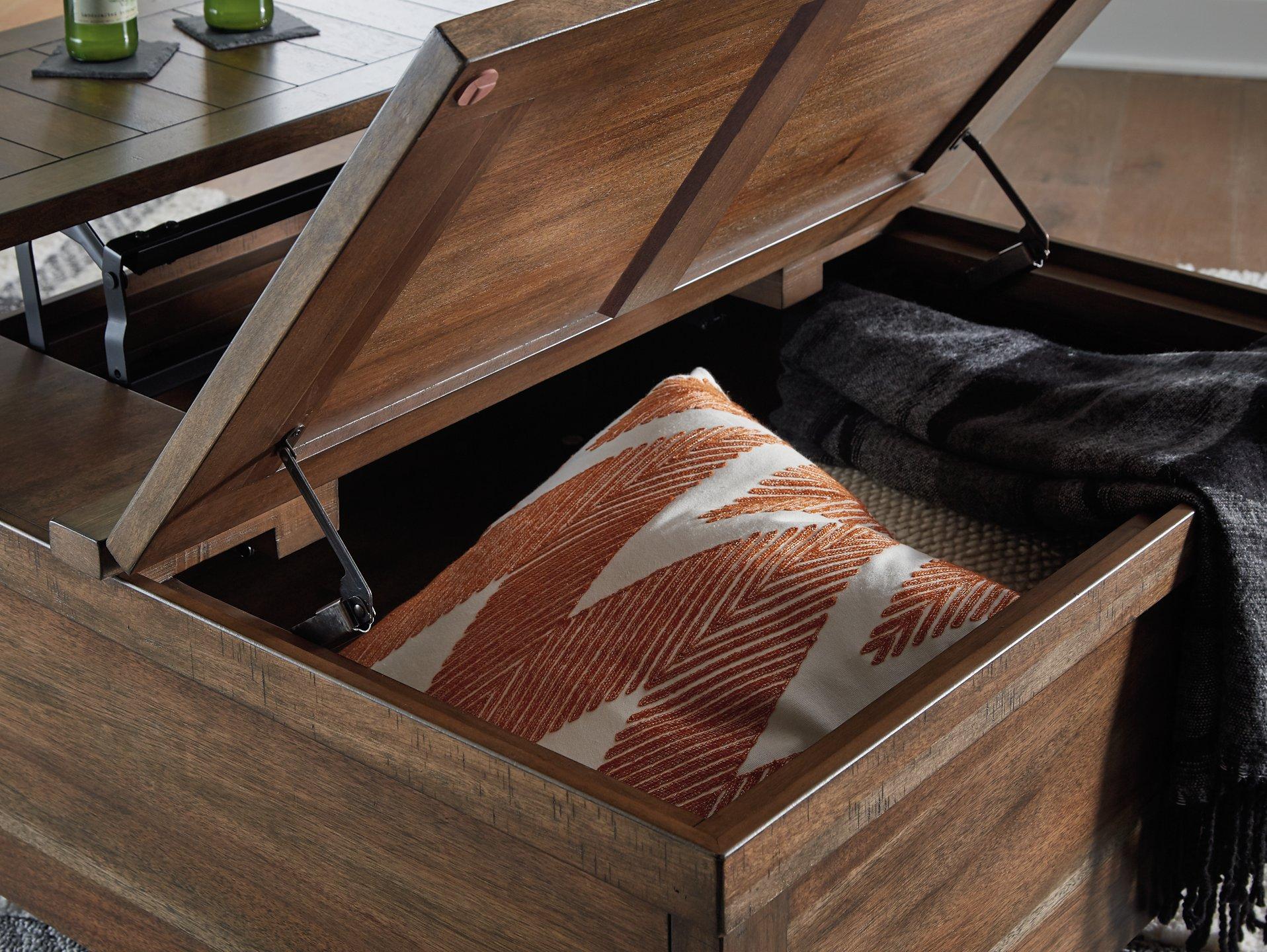 Moriville Lift-Top Coffee Table - Image 9