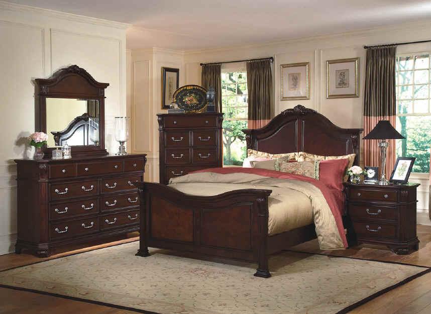 New Classic Emilie 9 Drawer Dresser in English Tudor - Image 3