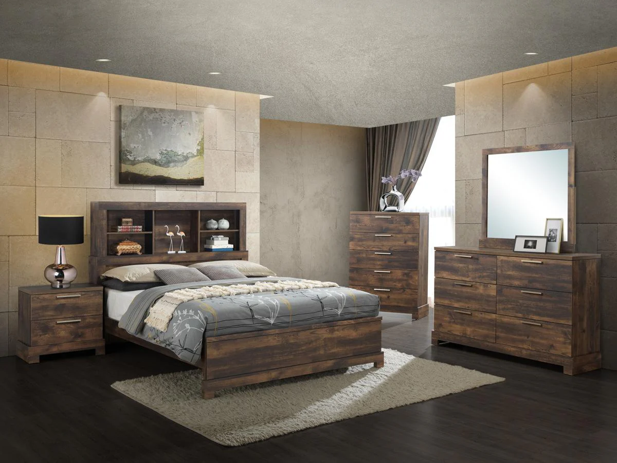 New Classic Furniture Campbell Mirror in Ranchero - Image 3