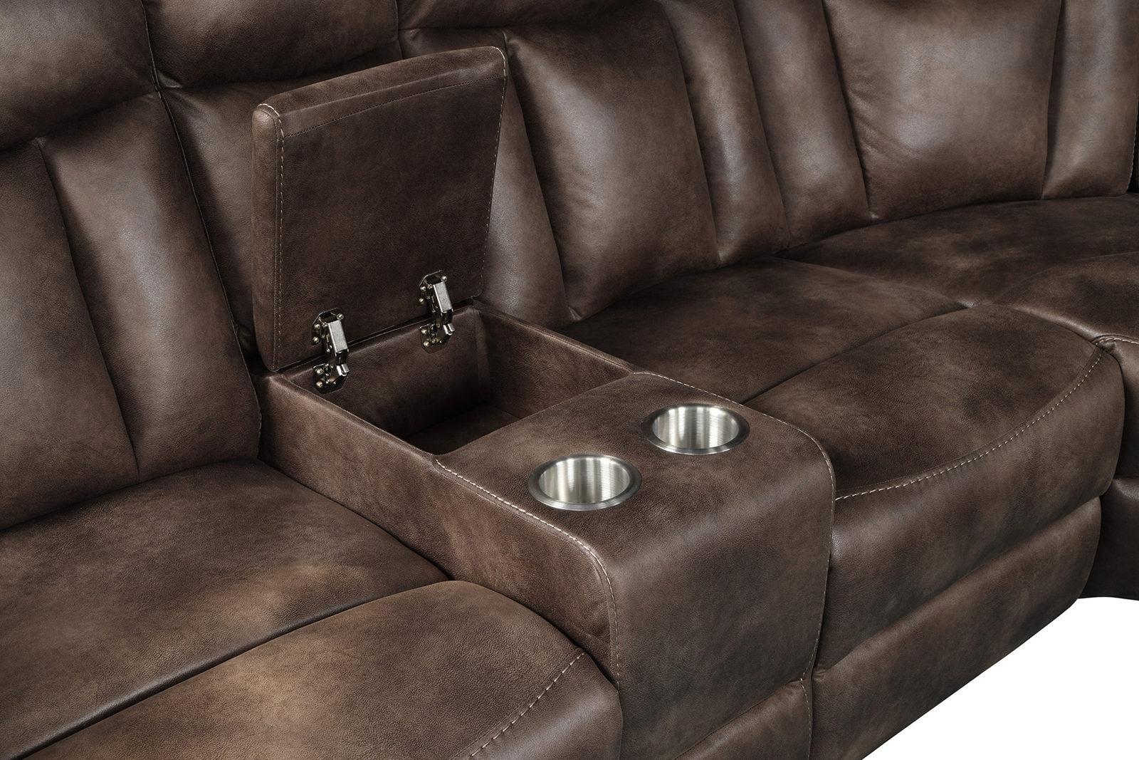 New Classic Stewart Sectional Living Room Set in Adobe - Image 3
