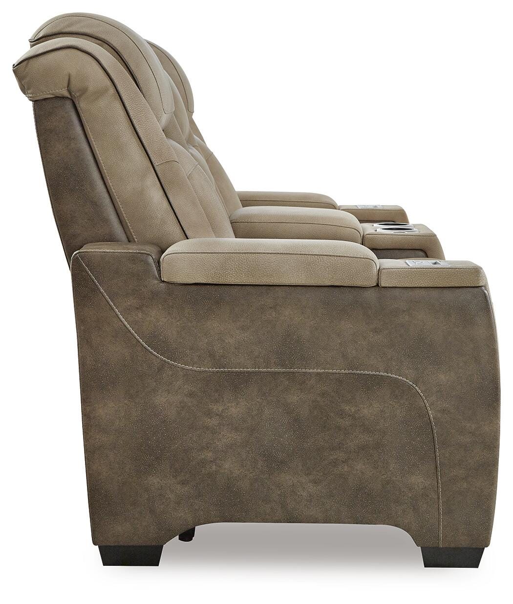 Next-Gen DuraPella Power Reclining Loveseat with Console - Image 35