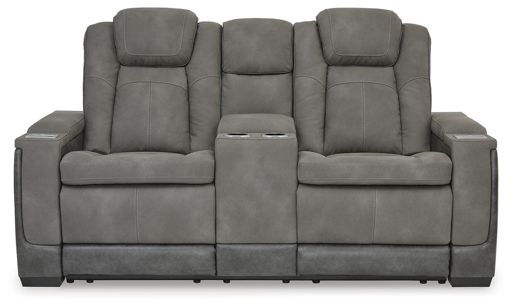 Next-Gen DuraPella Power Reclining Loveseat with Console - Image 45