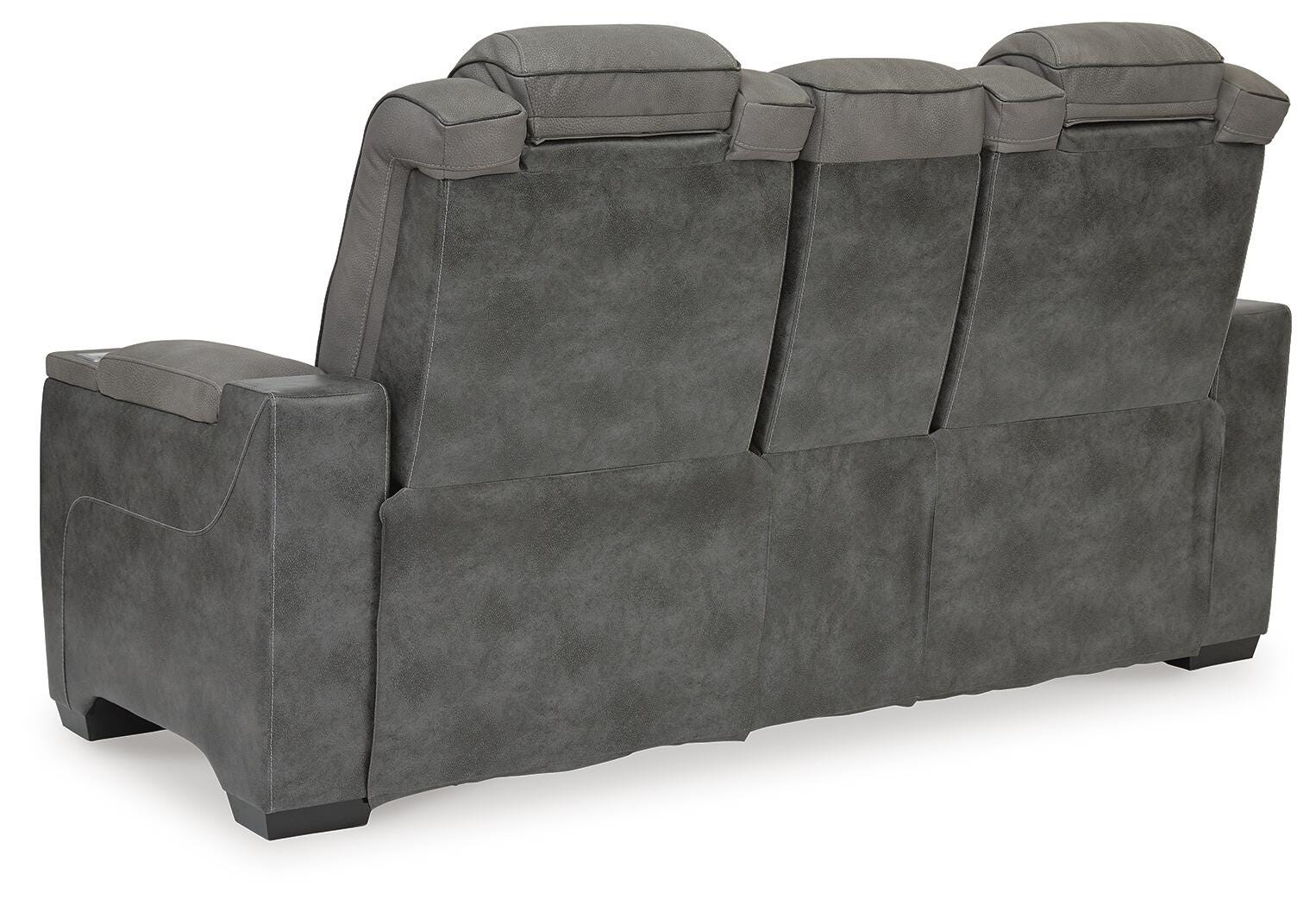 Next-Gen DuraPella Power Reclining Loveseat with Console - Image 51