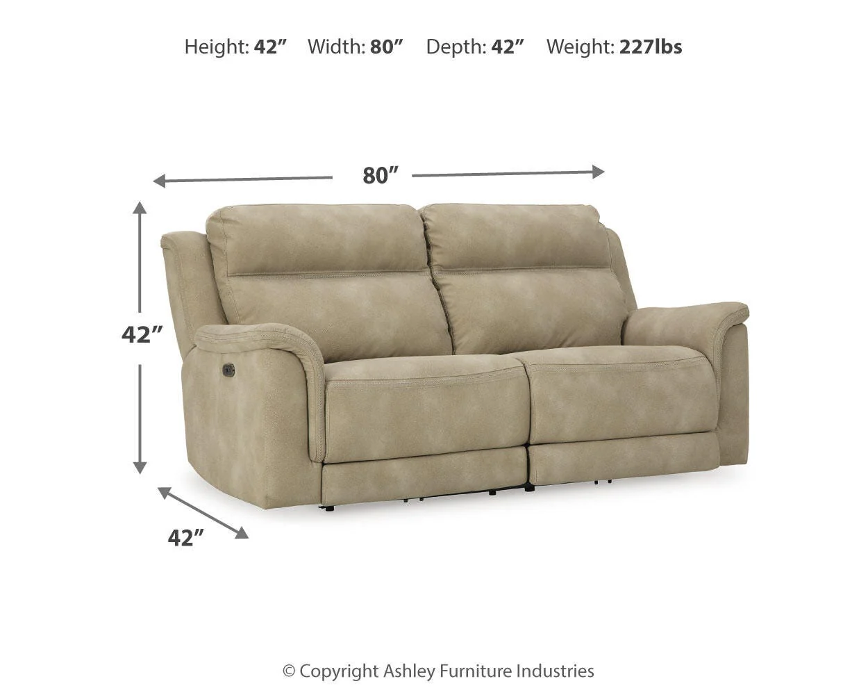 Next-Gen DuraPella Power Reclining Sofa - Image 7