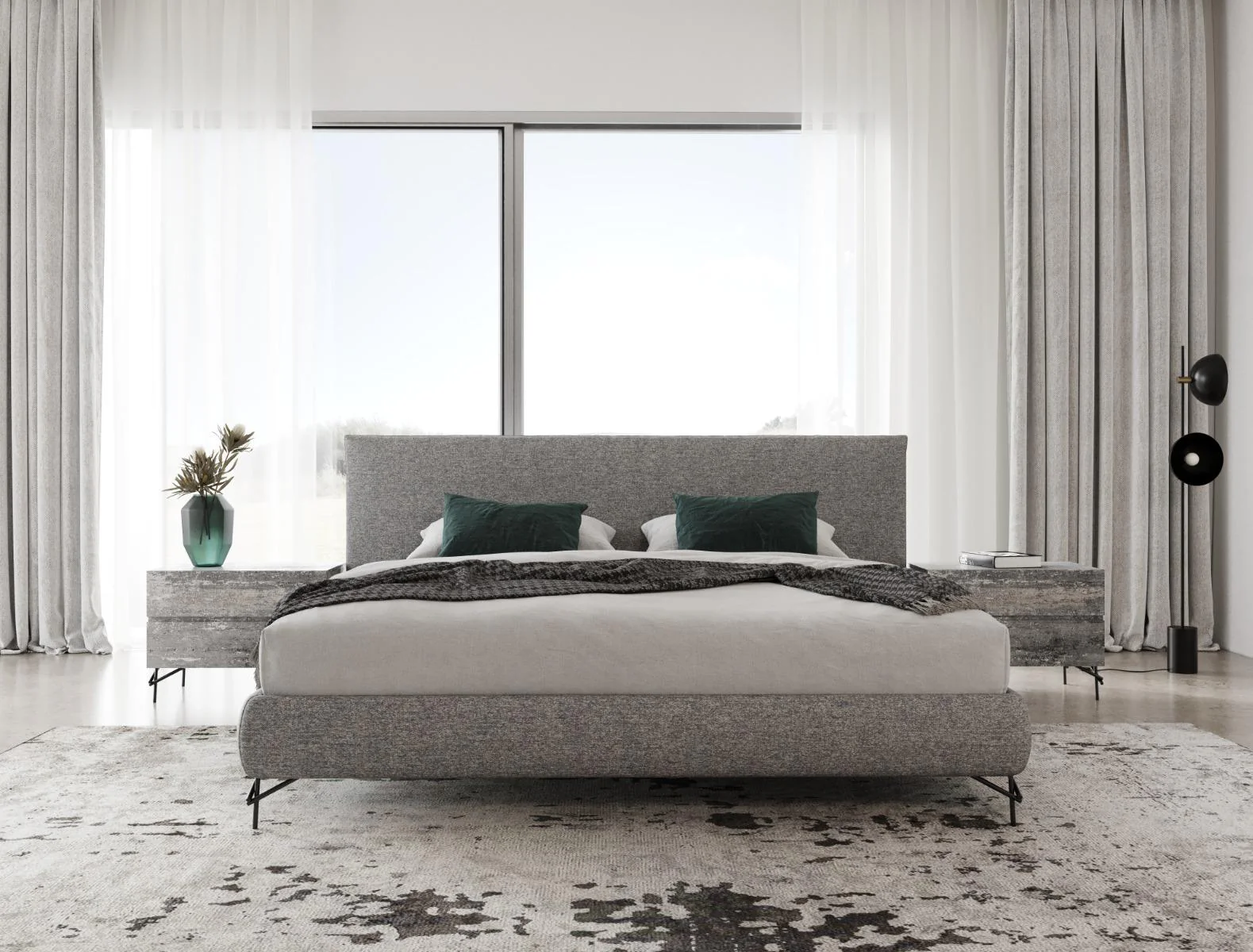 Nova Domus Aria Italian Modern Bed - Image 2