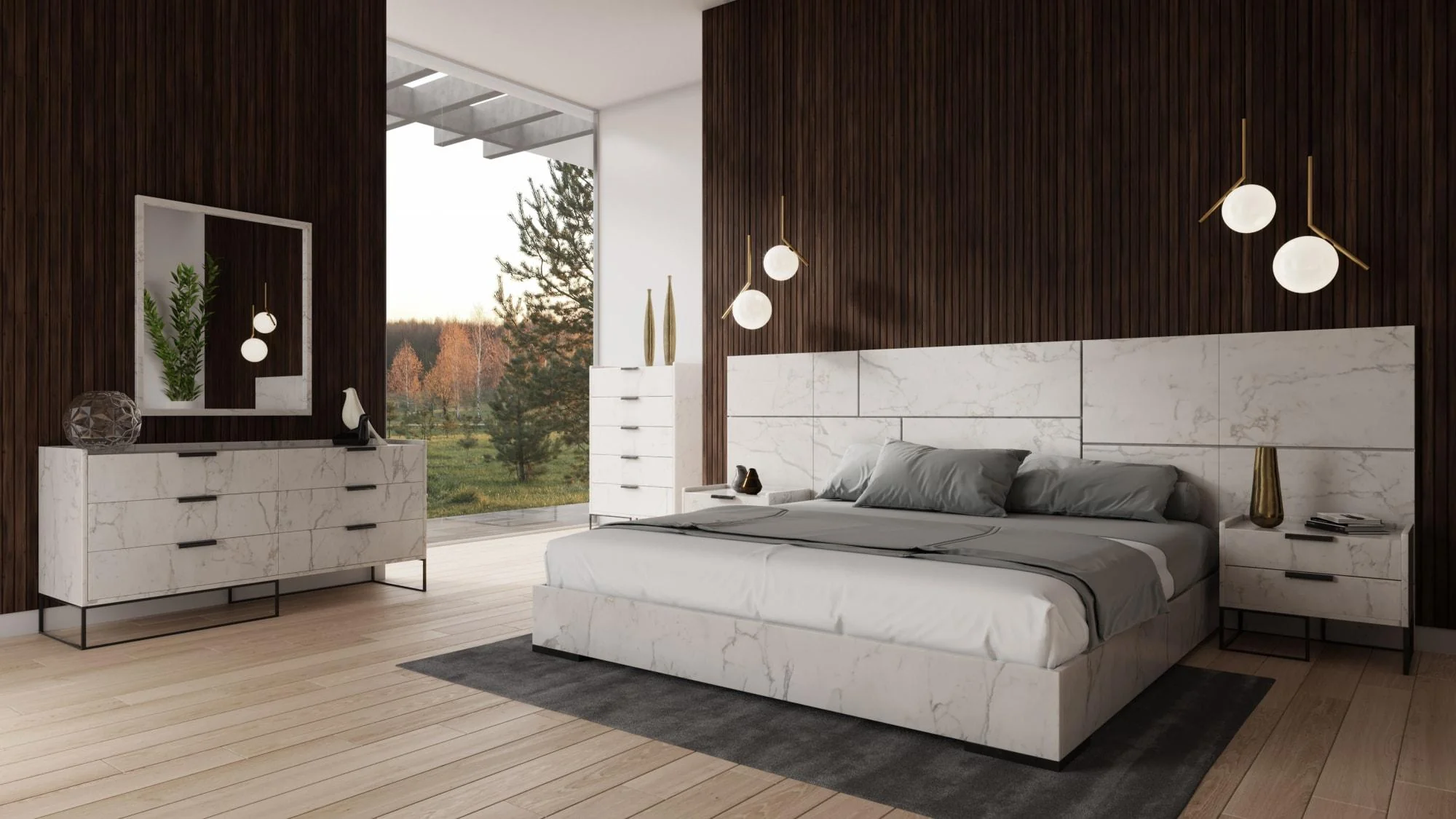 Nova Domus Marbella Italian Modern Nightstand