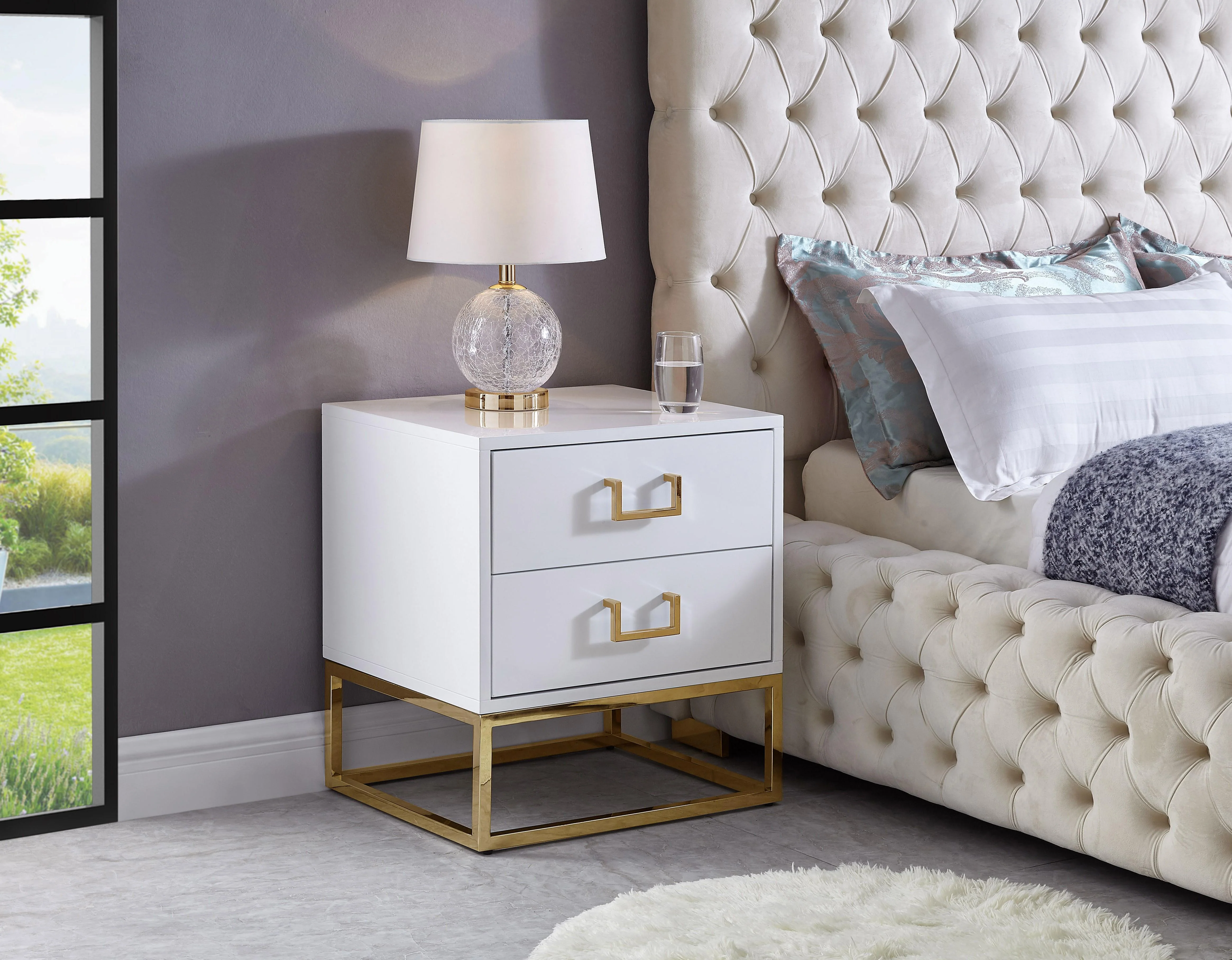 Nova White Side Table - Image 3