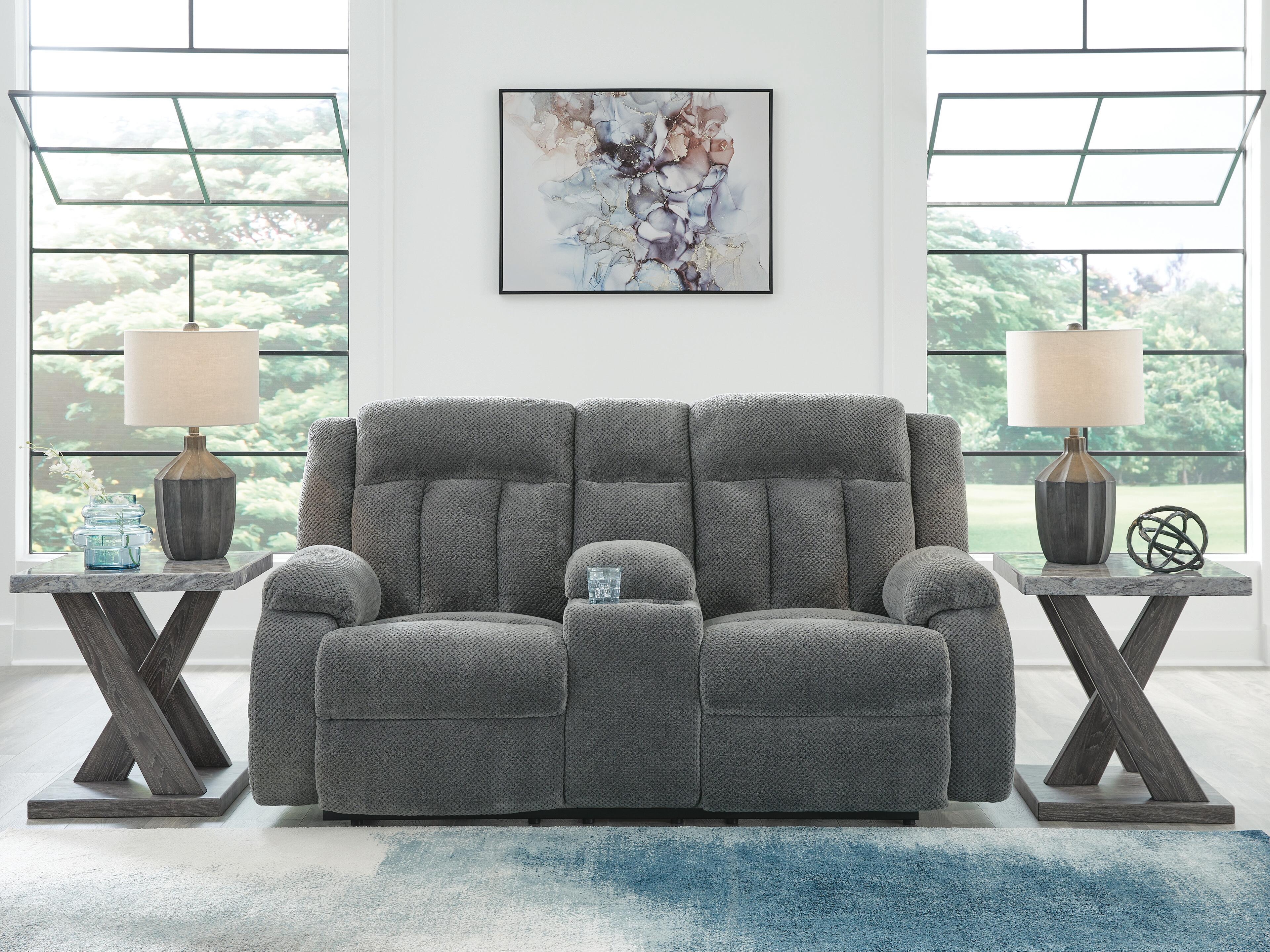 Observation Power Reclining Loveseat with Console - Image 10