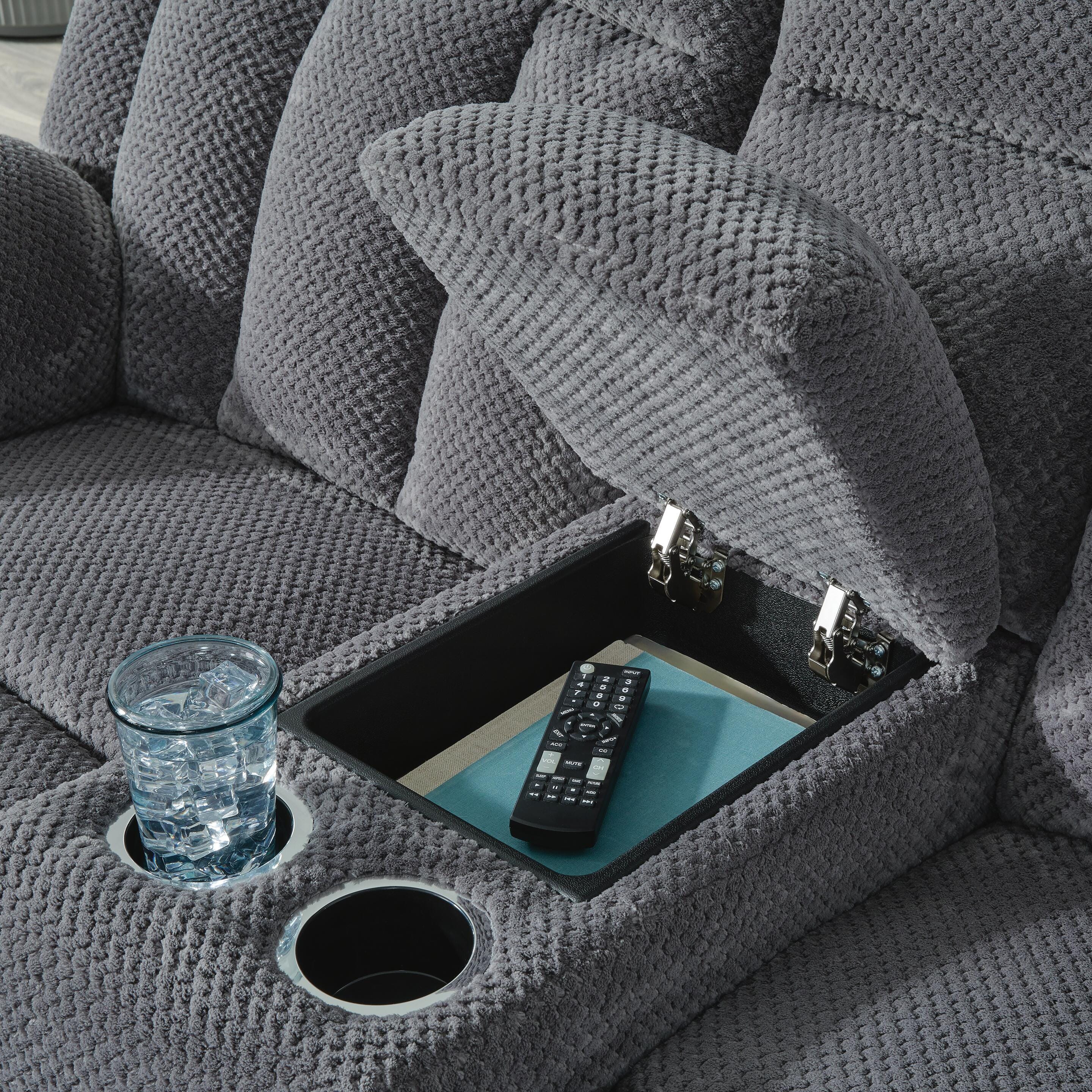 Observation Power Reclining Loveseat with Console - Image 16