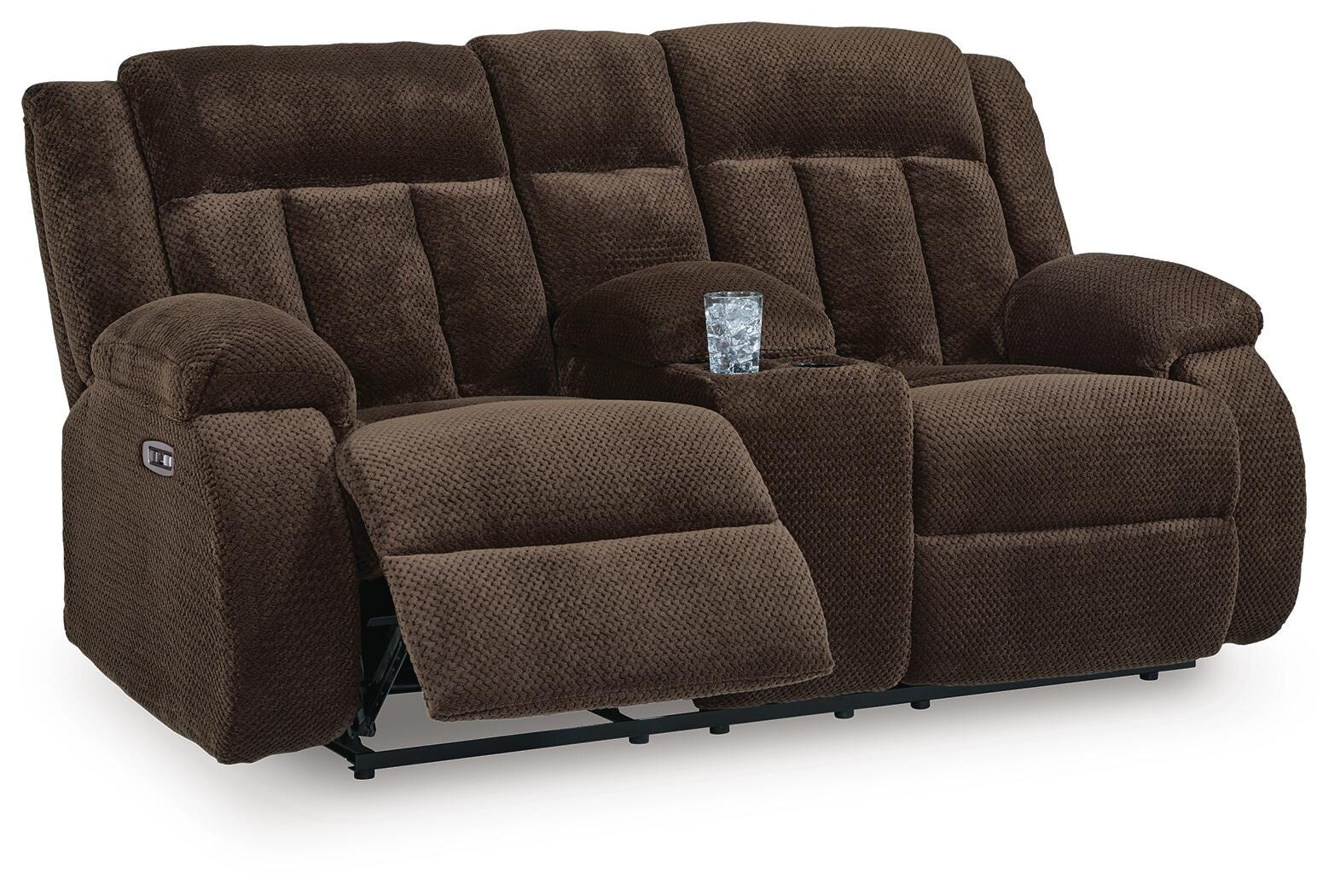 Observation Power Reclining Loveseat with Console - Image 5