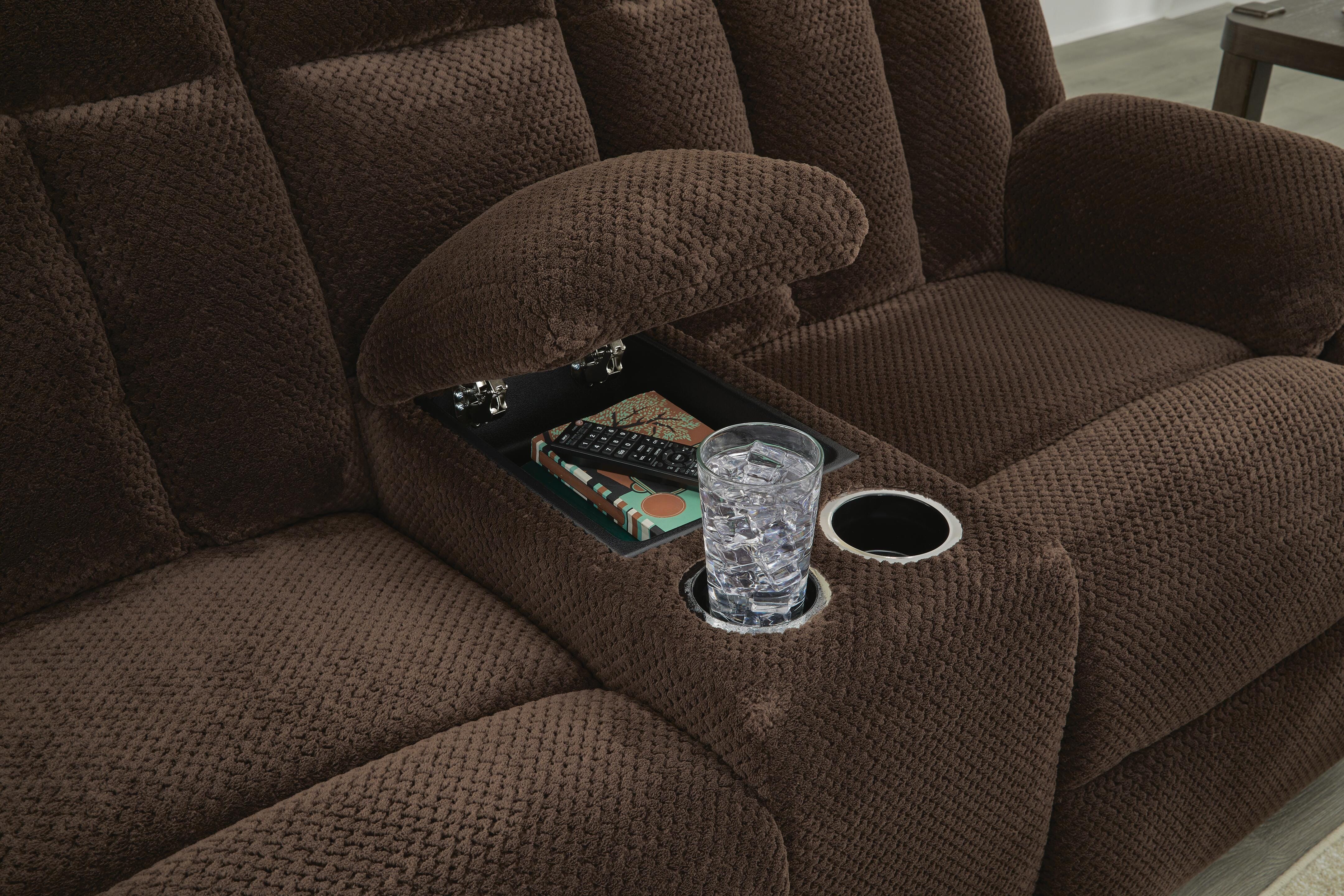 Observation Power Reclining Loveseat with Console - Image 7