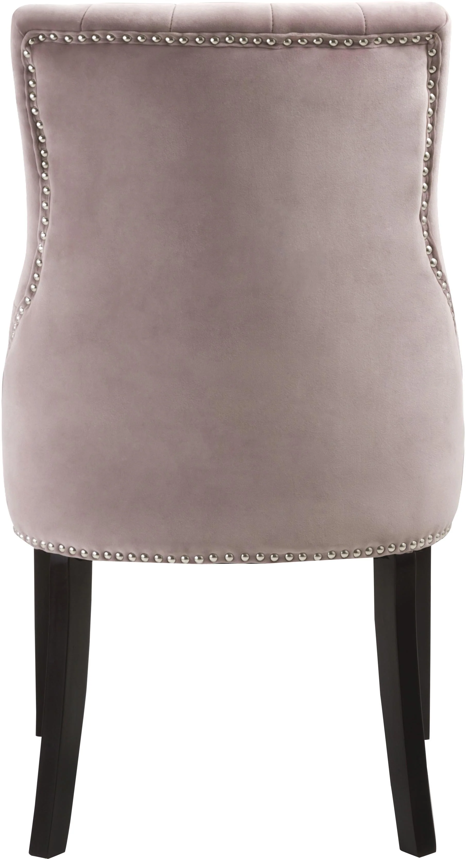 Oxford Pink Velvet Dining Chair - Image 4