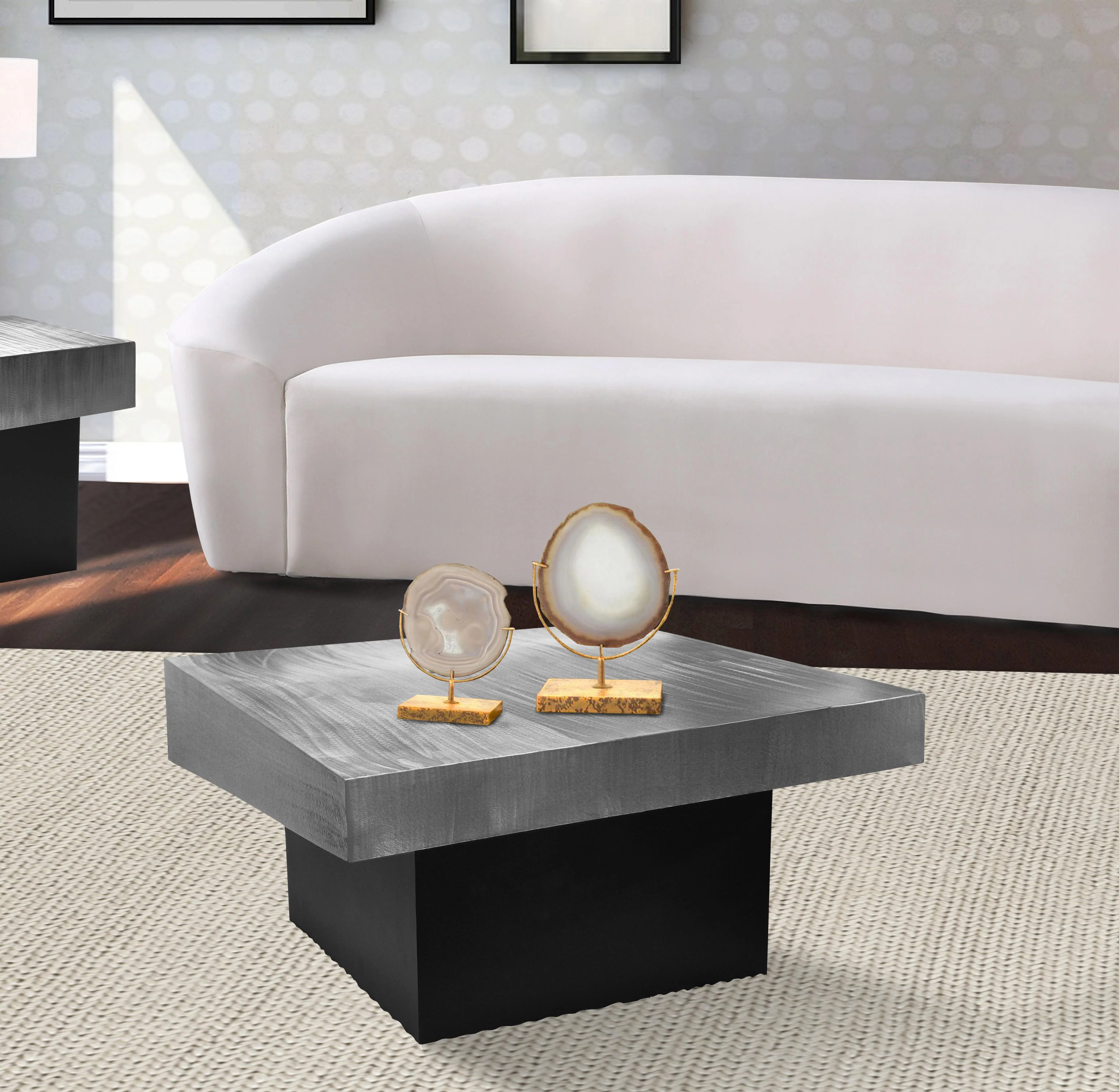 Palladium Silver Coffee Table - Image 2