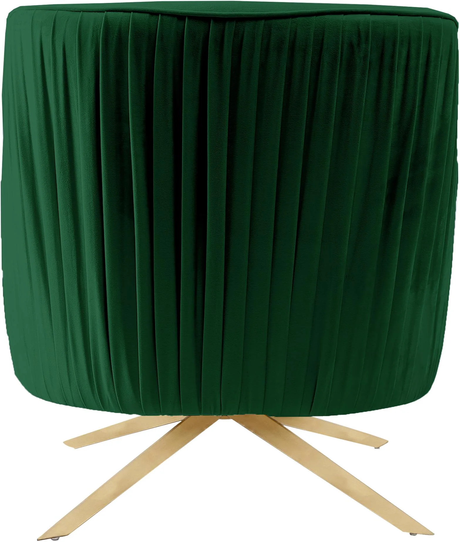 Paloma Green Velvet Accent Chair - Image 4