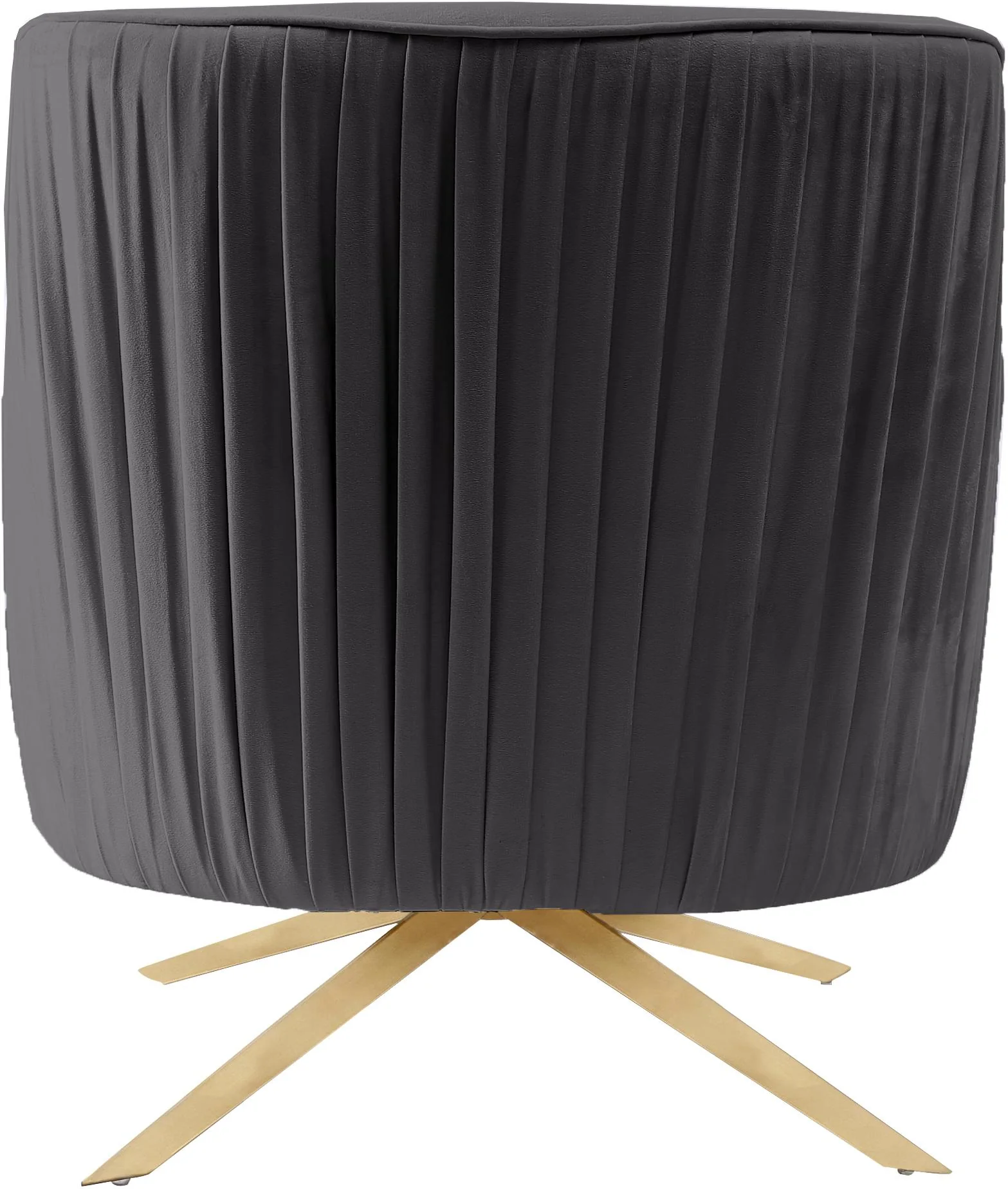 Paloma Grey Velvet Accent Chair - Image 4