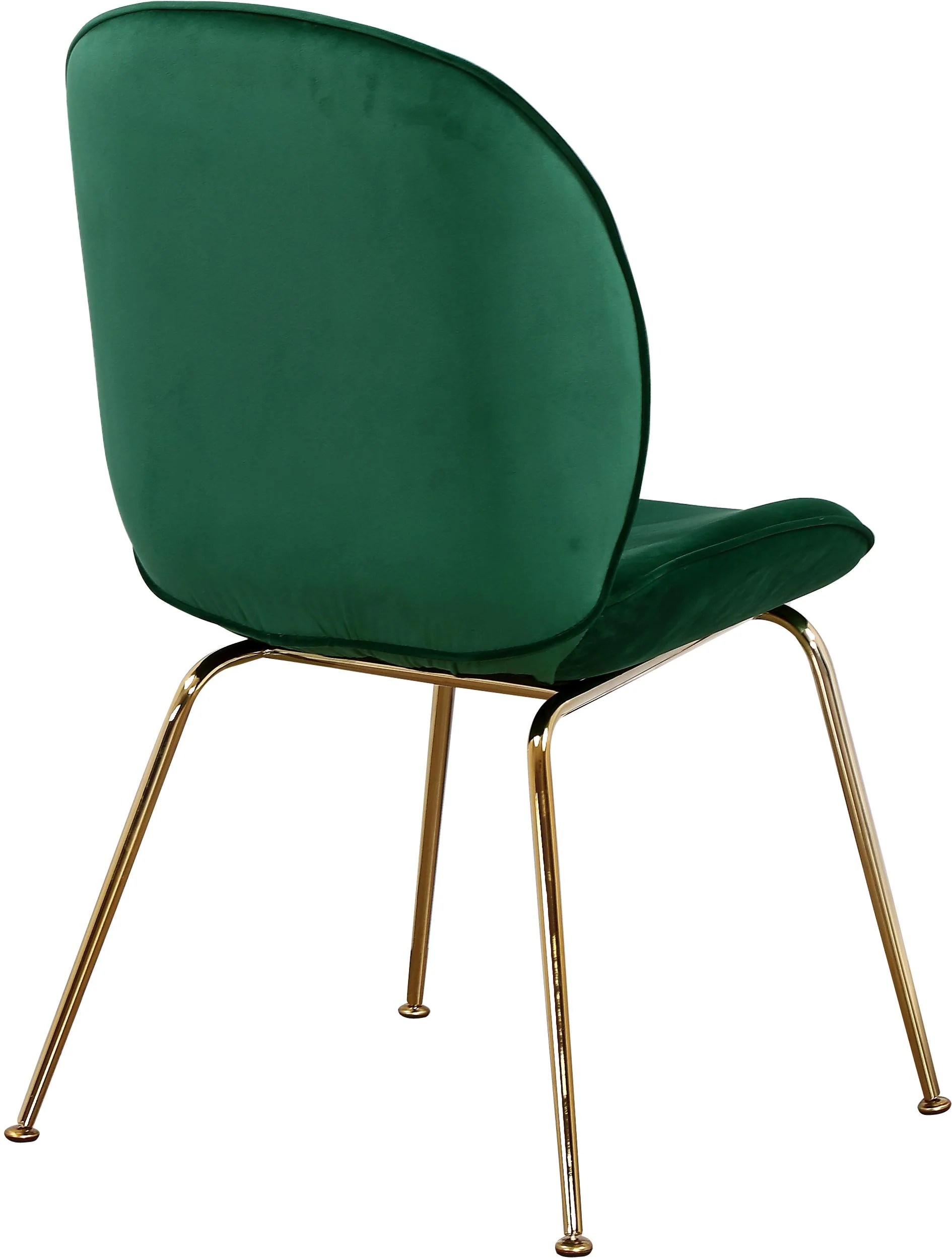 Paris Green Velvet Dining Chair - Image 2