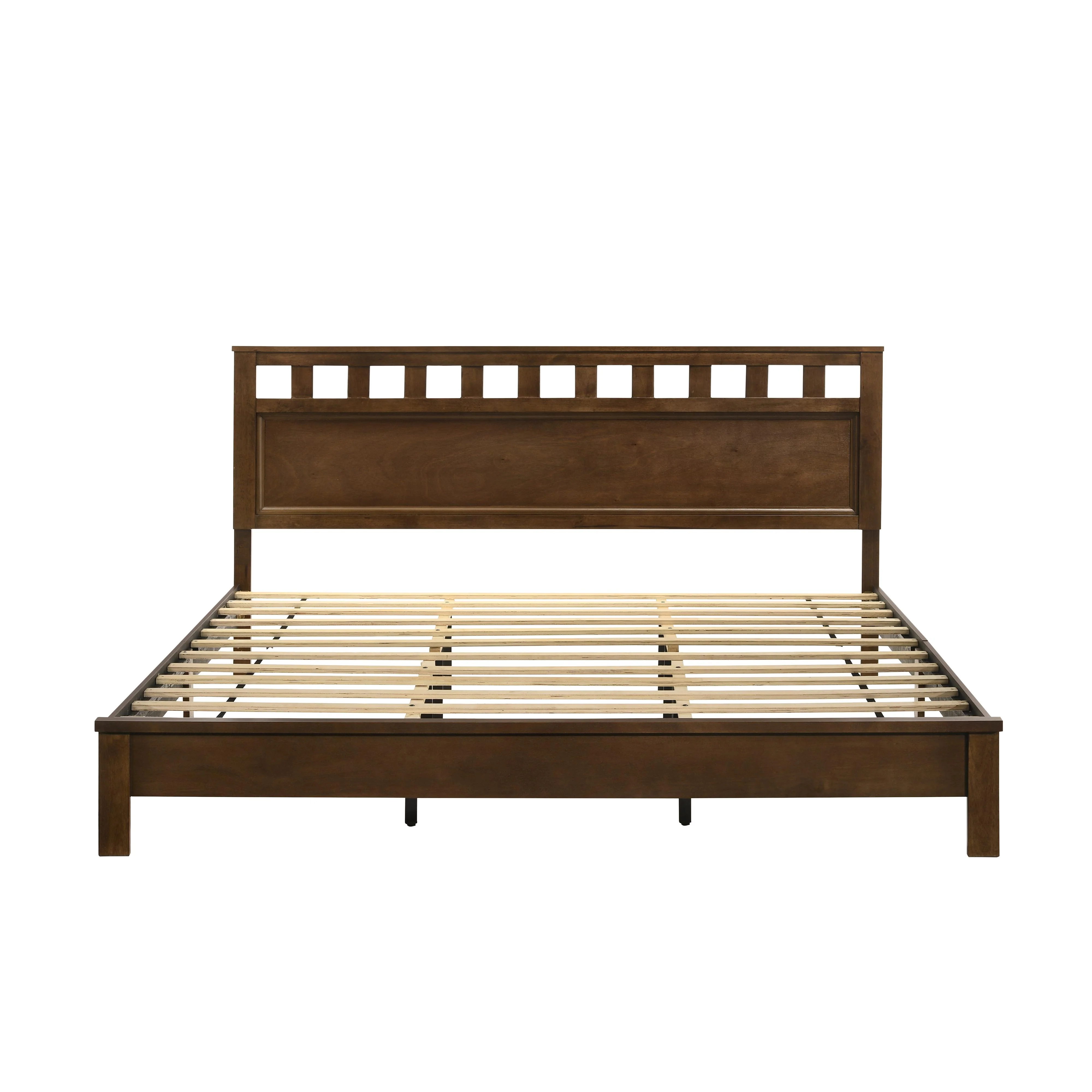 PISCES 6/6 EK PANEL BED-HB/FB/RAILS-NATURAL - Image 2