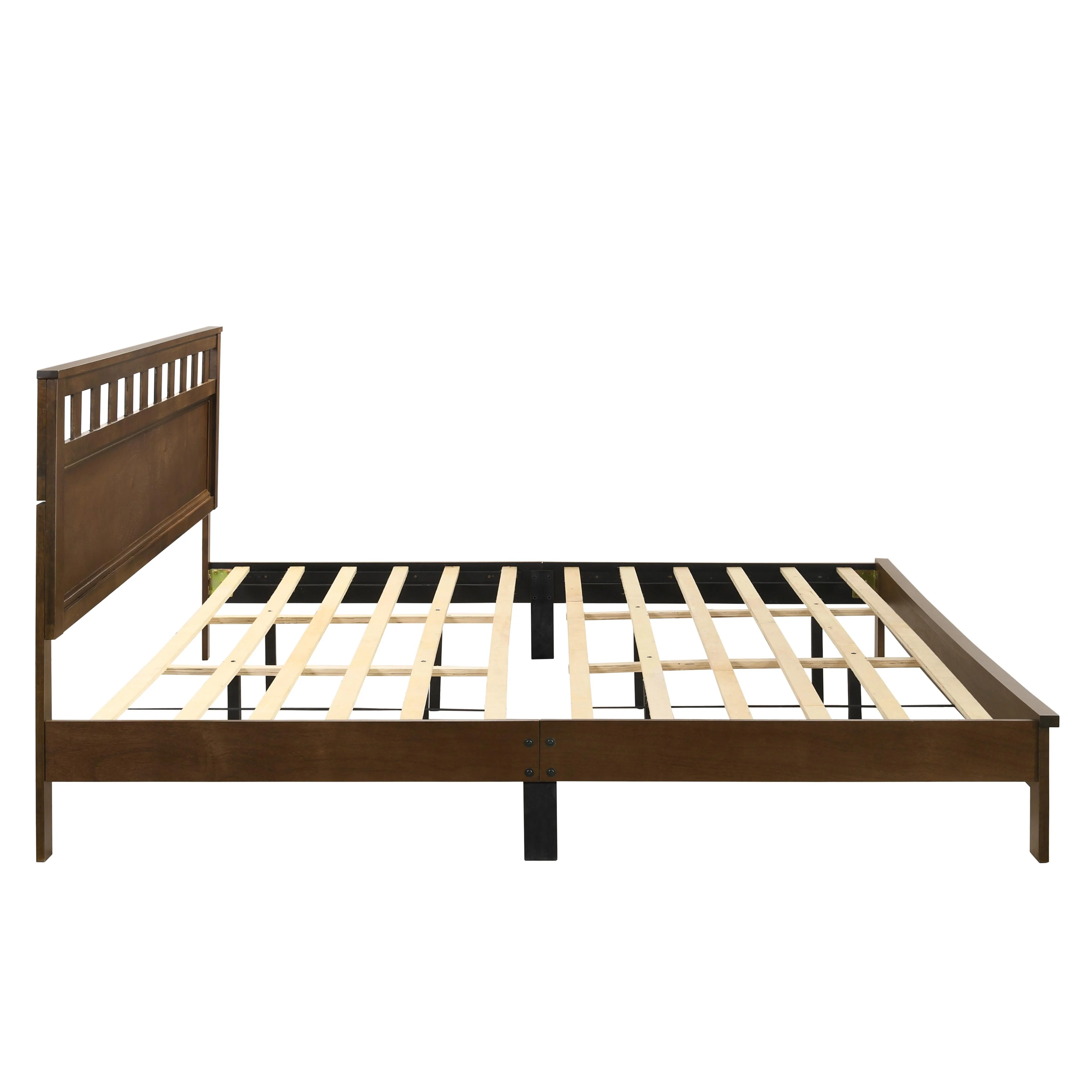 PISCES 6/6 EK PANEL BED-HB/FB/RAILS-NATURAL - Image 3