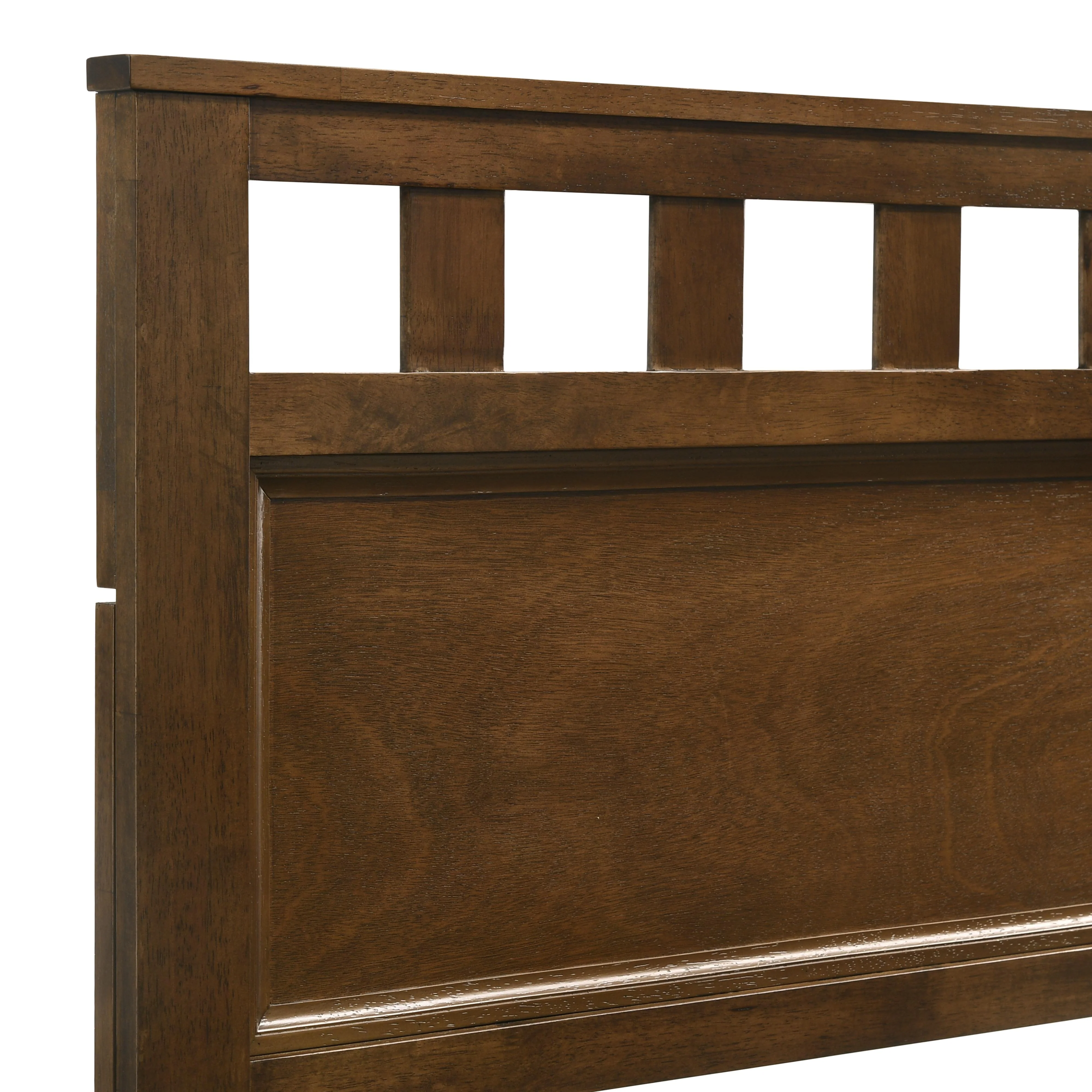 PISCES 6/6 EK PANEL BED-HB/FB/RAILS-NATURAL - Image 4