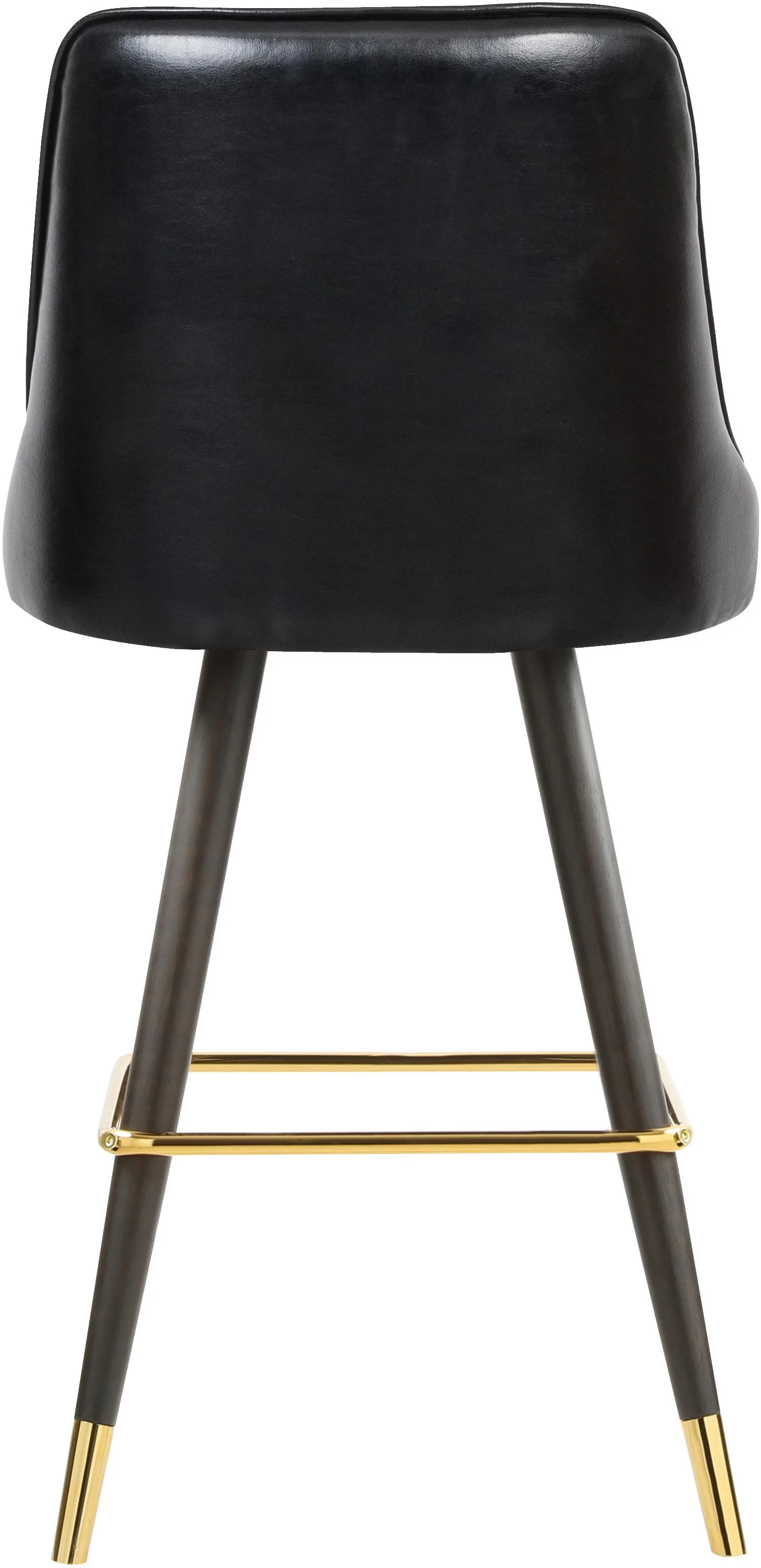 Portnoy Black Faux Leather Counter/Bar Stool - Image 2