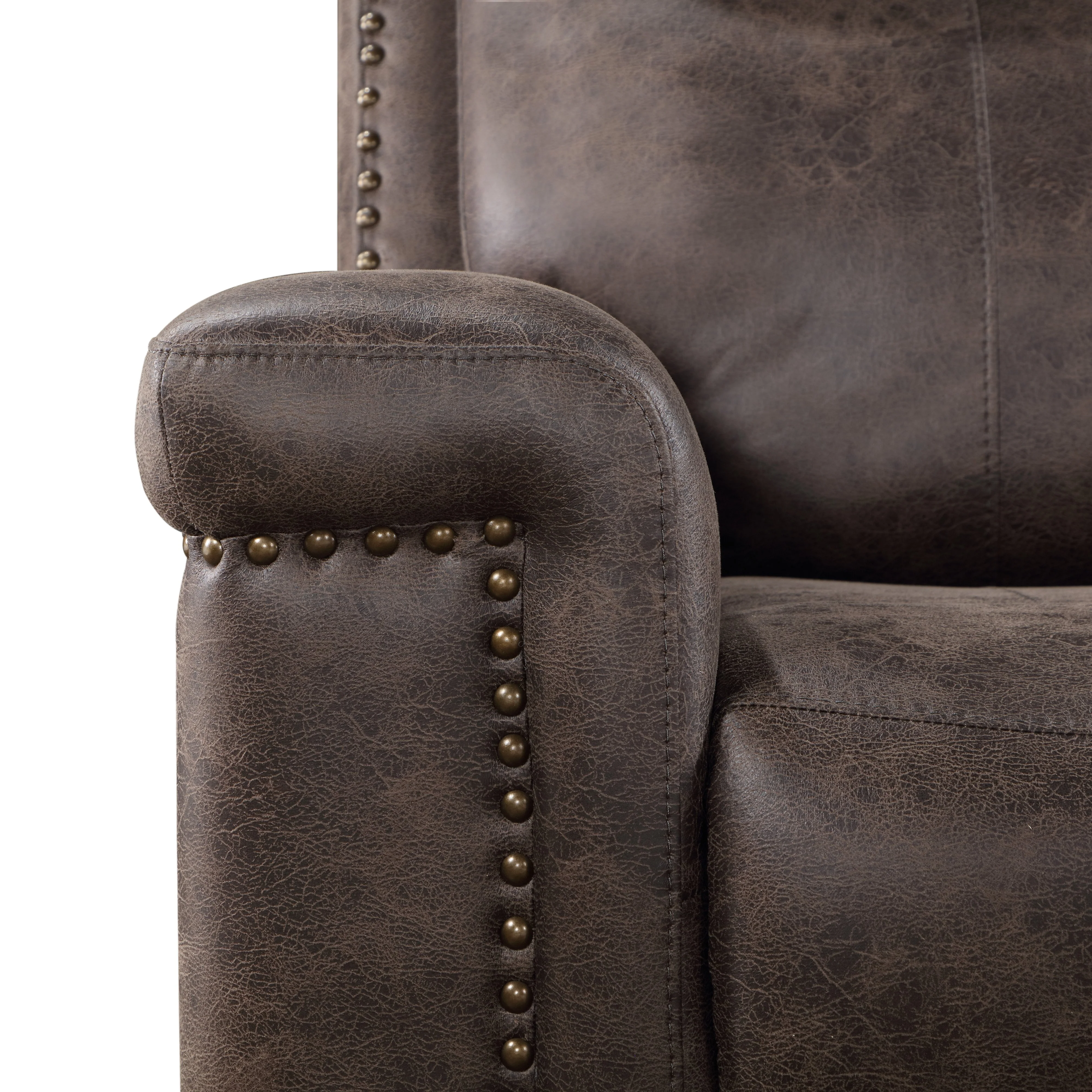 Quade Glider Recliner W/Pwr Fr-Mocha - Image 5