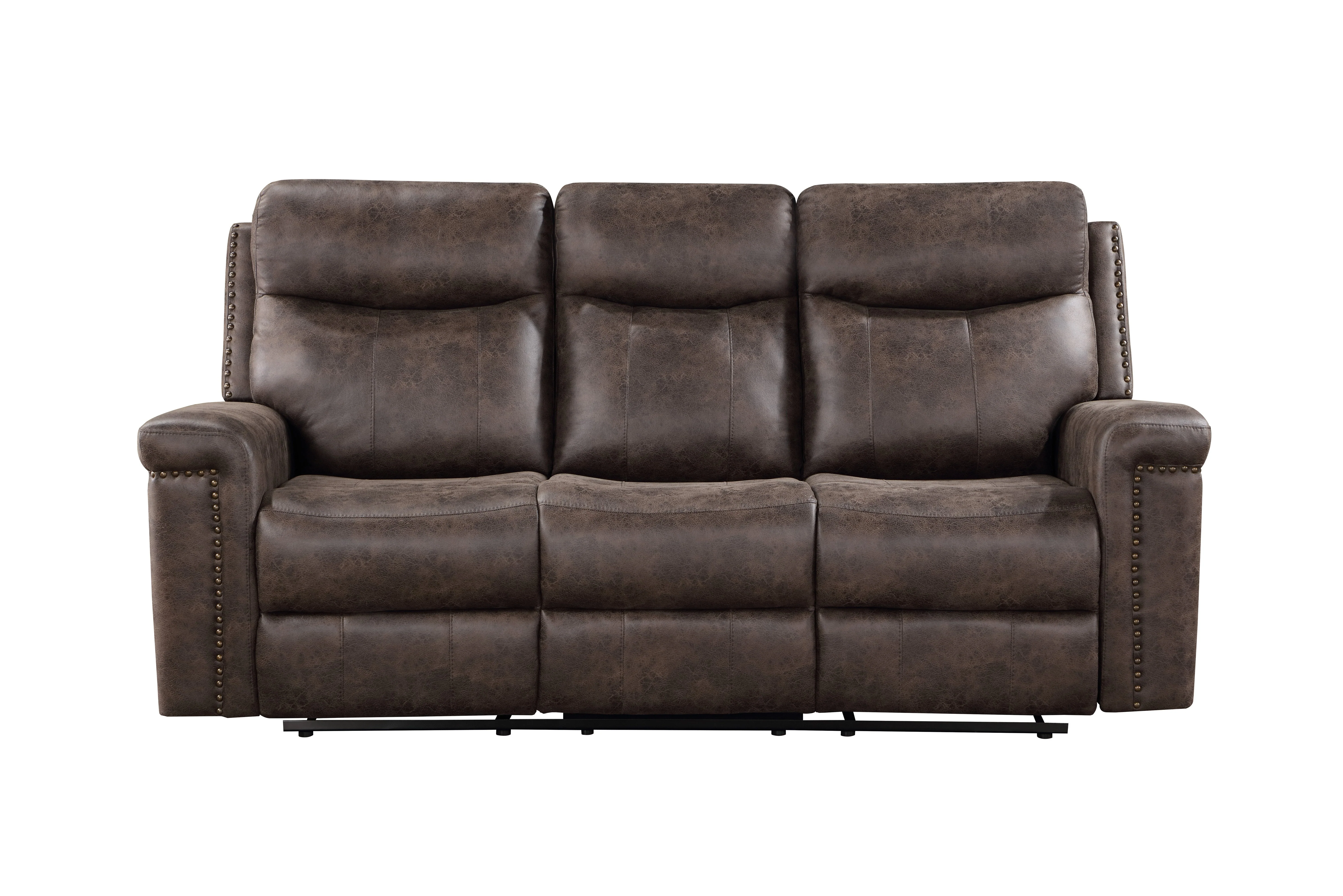 Quade Sofa W/Pwr Fr-Mocha - Image 2
