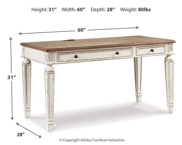 Realyn 60" Home Office Desk - Image 6