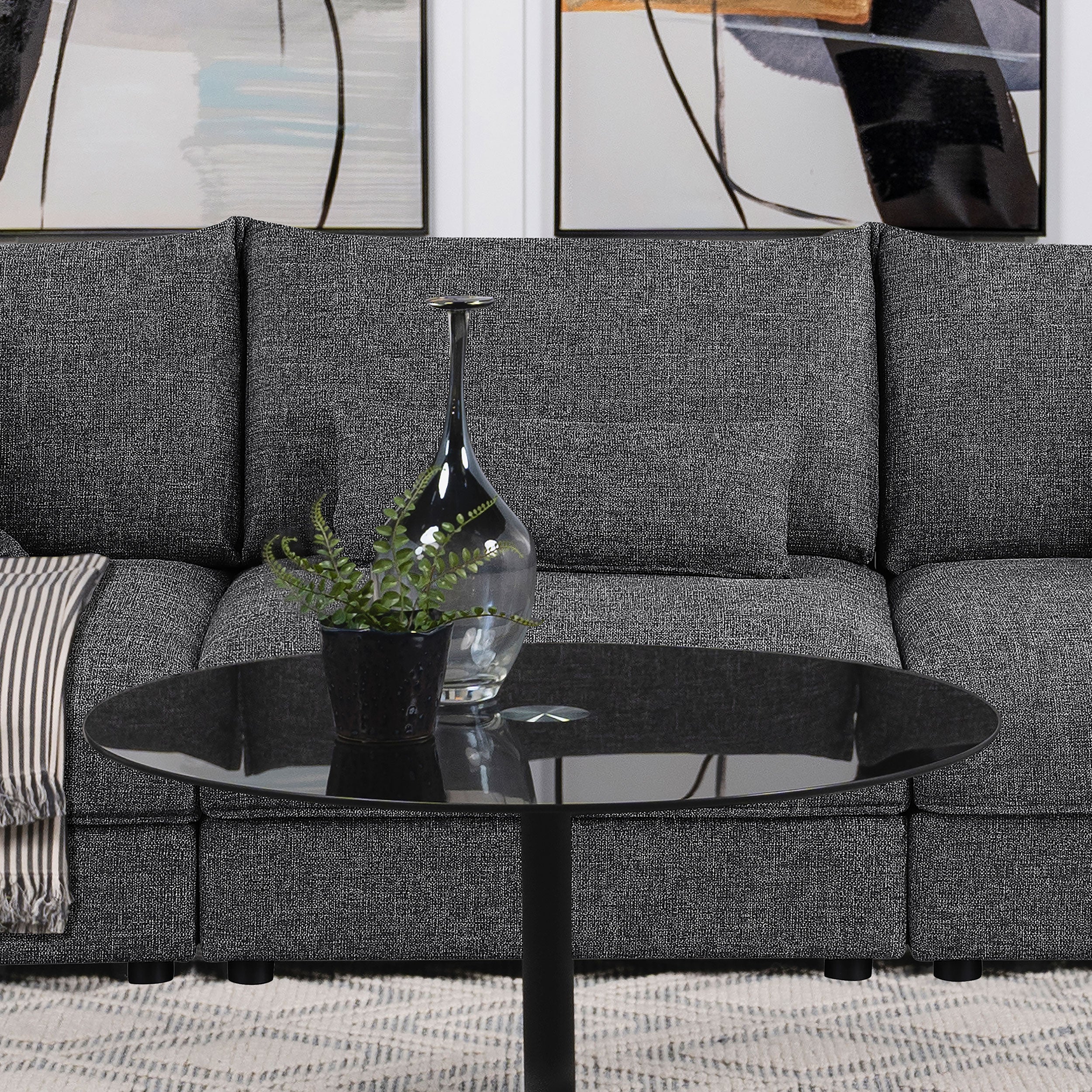 Sasha Armless Chair - Image 2