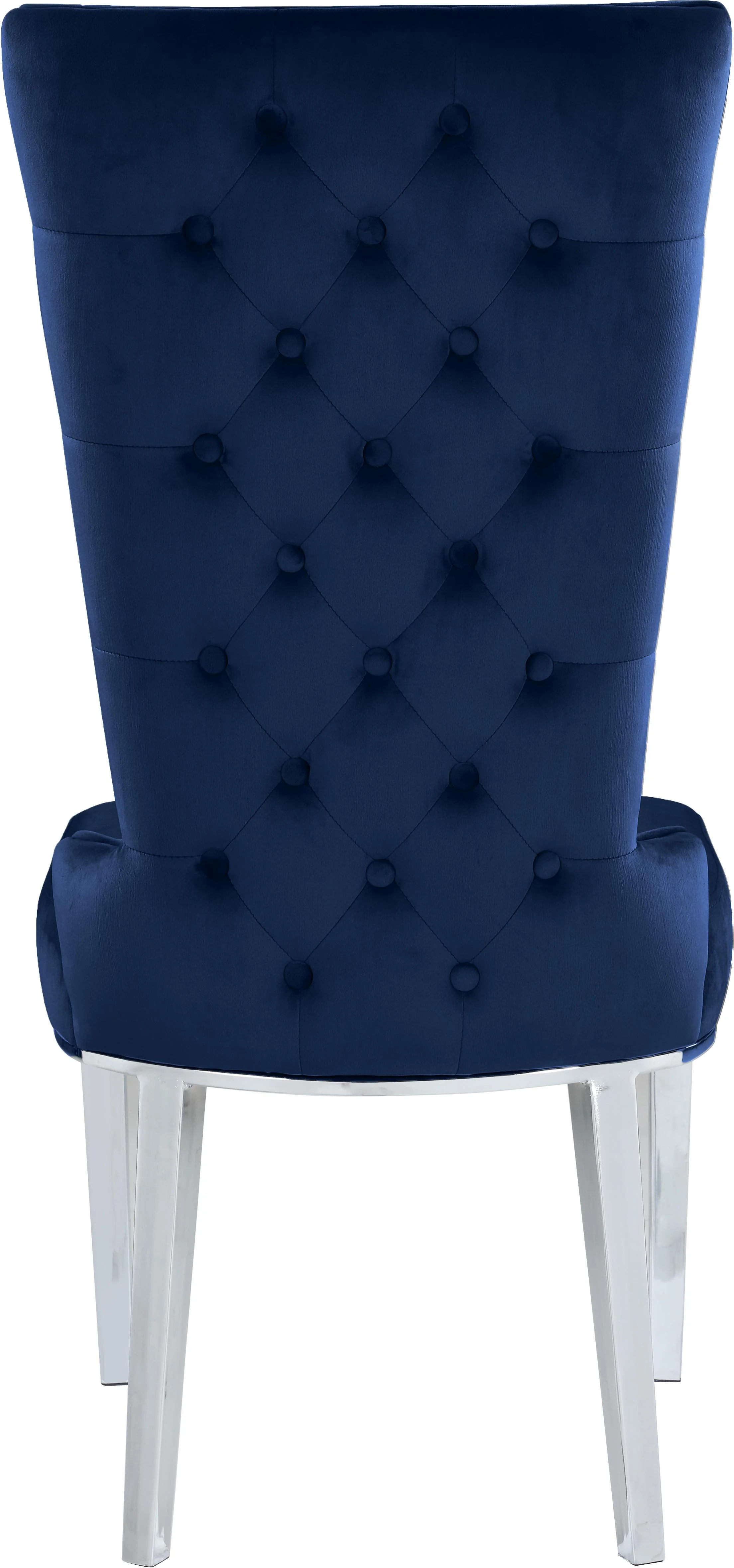Serafina Navy Velvet Dining Chair - Image 2