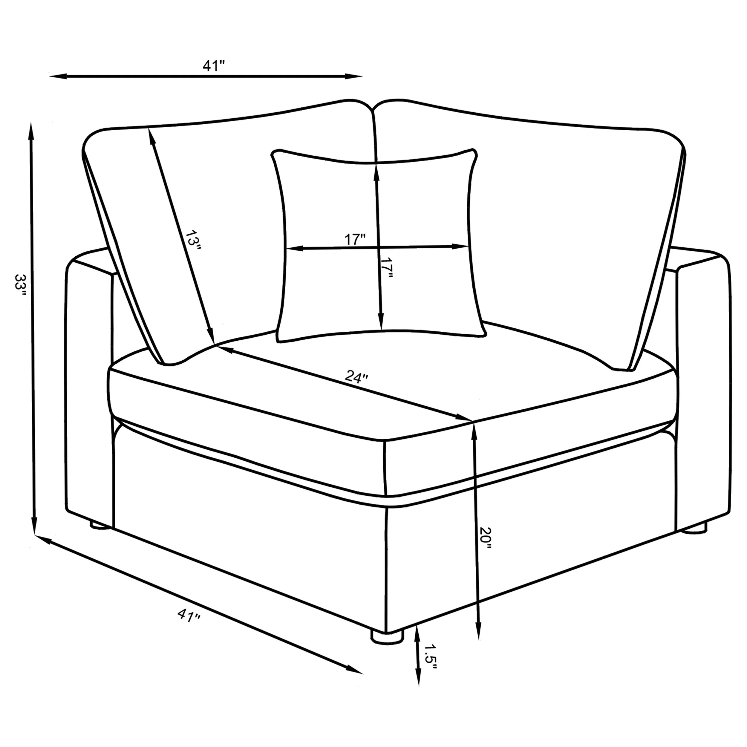 Serene Modular Sectional Sofa - Image 80