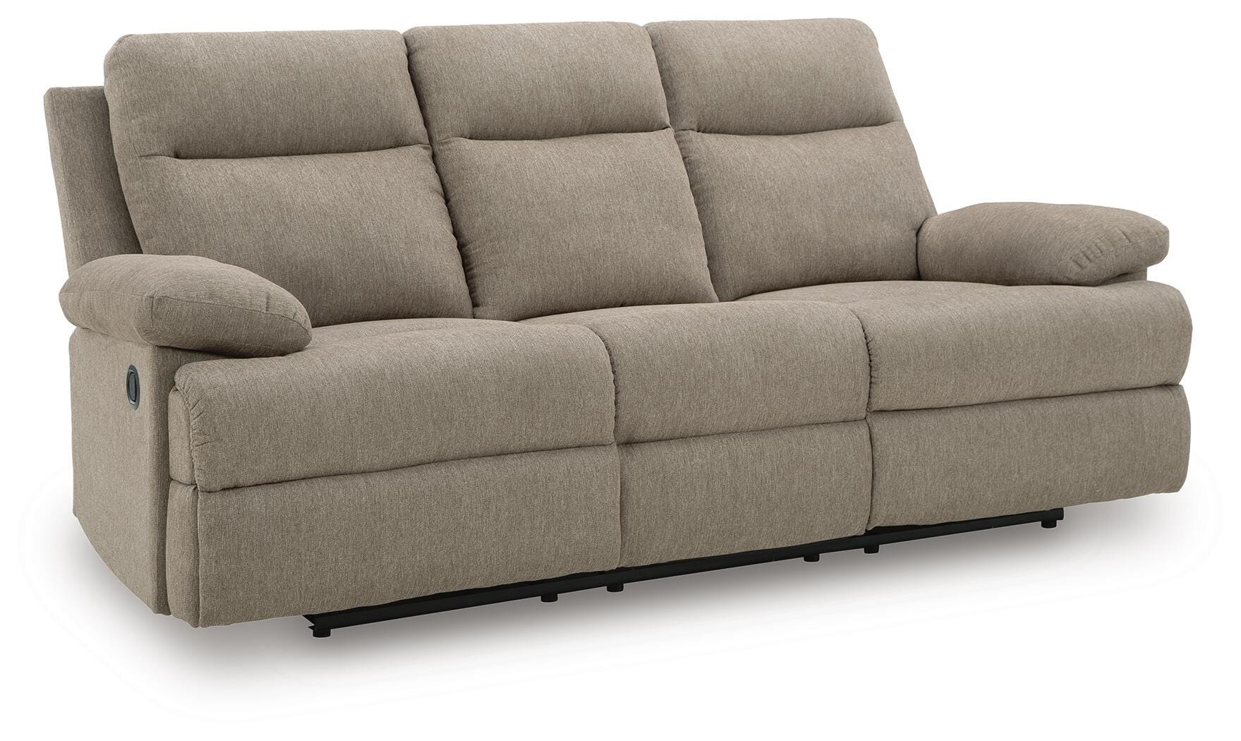 Side-Swipe Reclining Sofa with Drop Down Table - Image 12