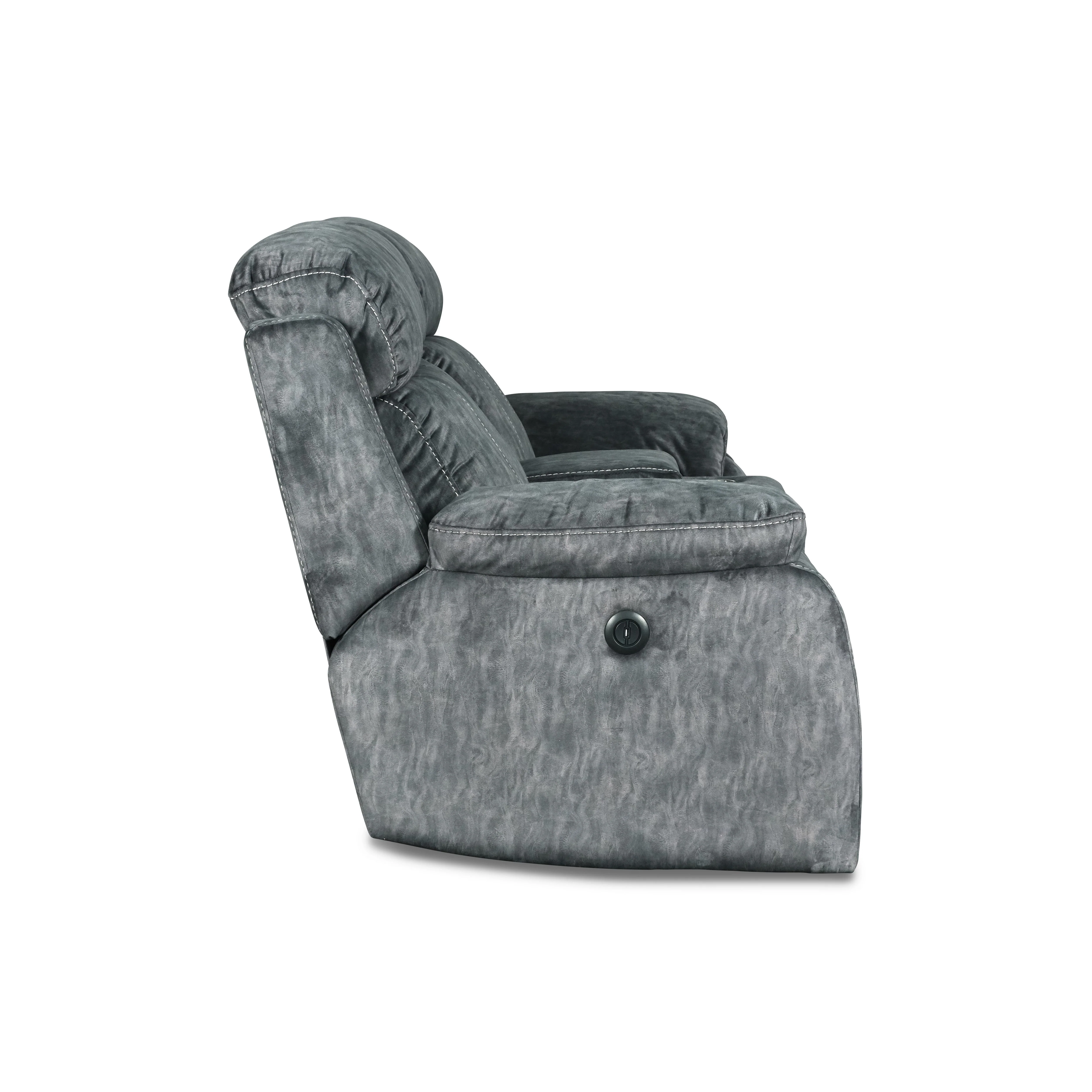 TANGO CONSOLE LOVESEAT W/SPEAKER & PWR FR-SHADOW - Image 5