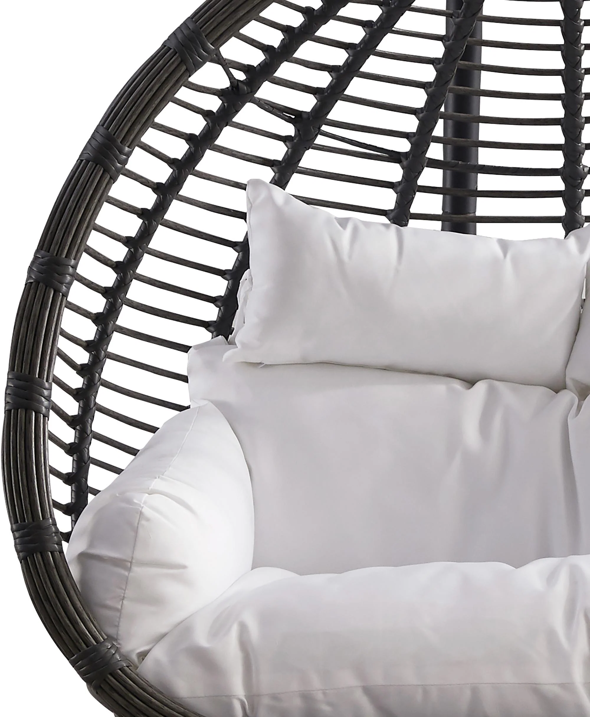 Tarzan Dark Grey Outdoor Patio Double Swing Chair - Image 7