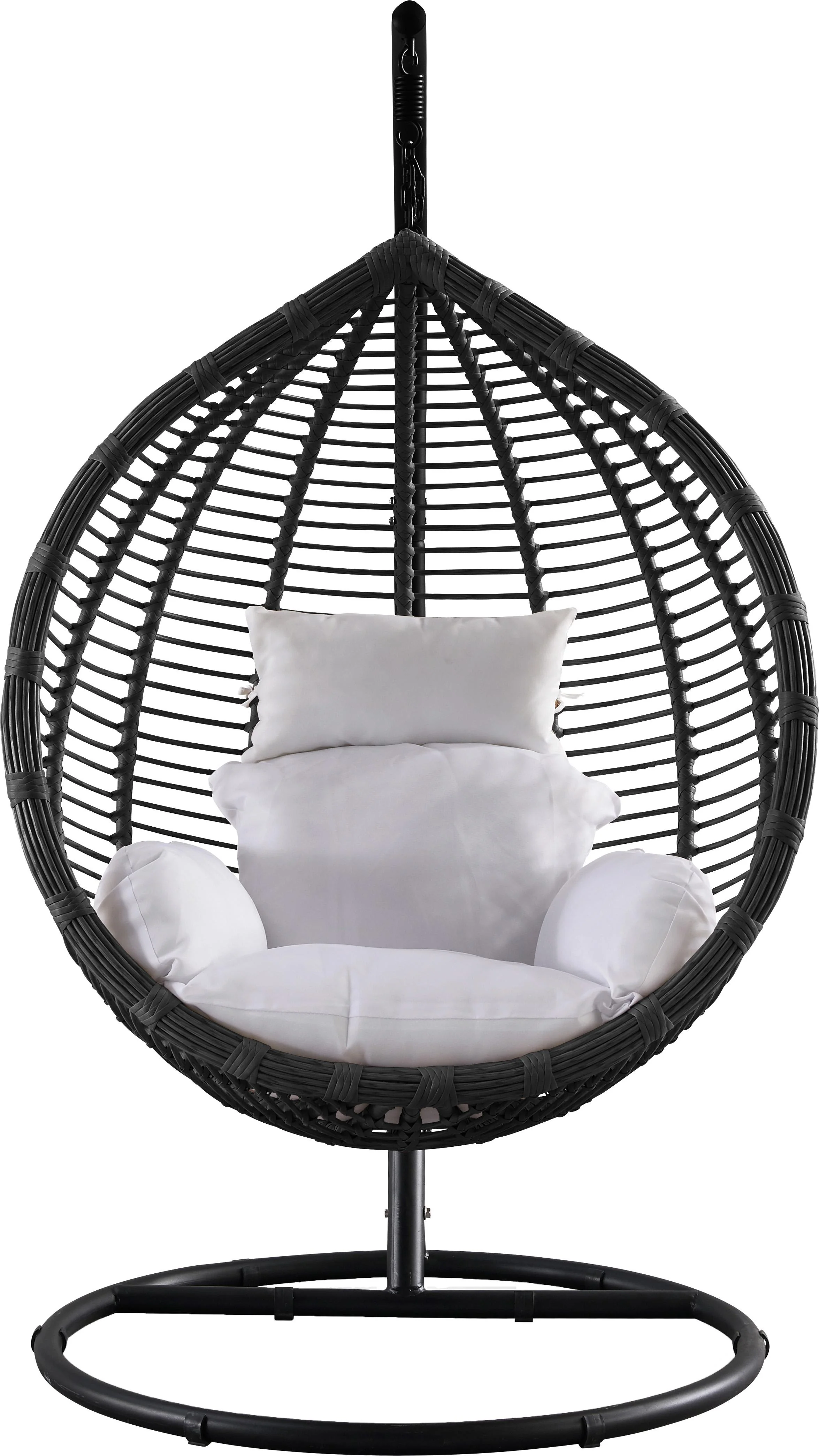Tarzan Dark Grey Outdoor Patio Swing Chair - Image 5