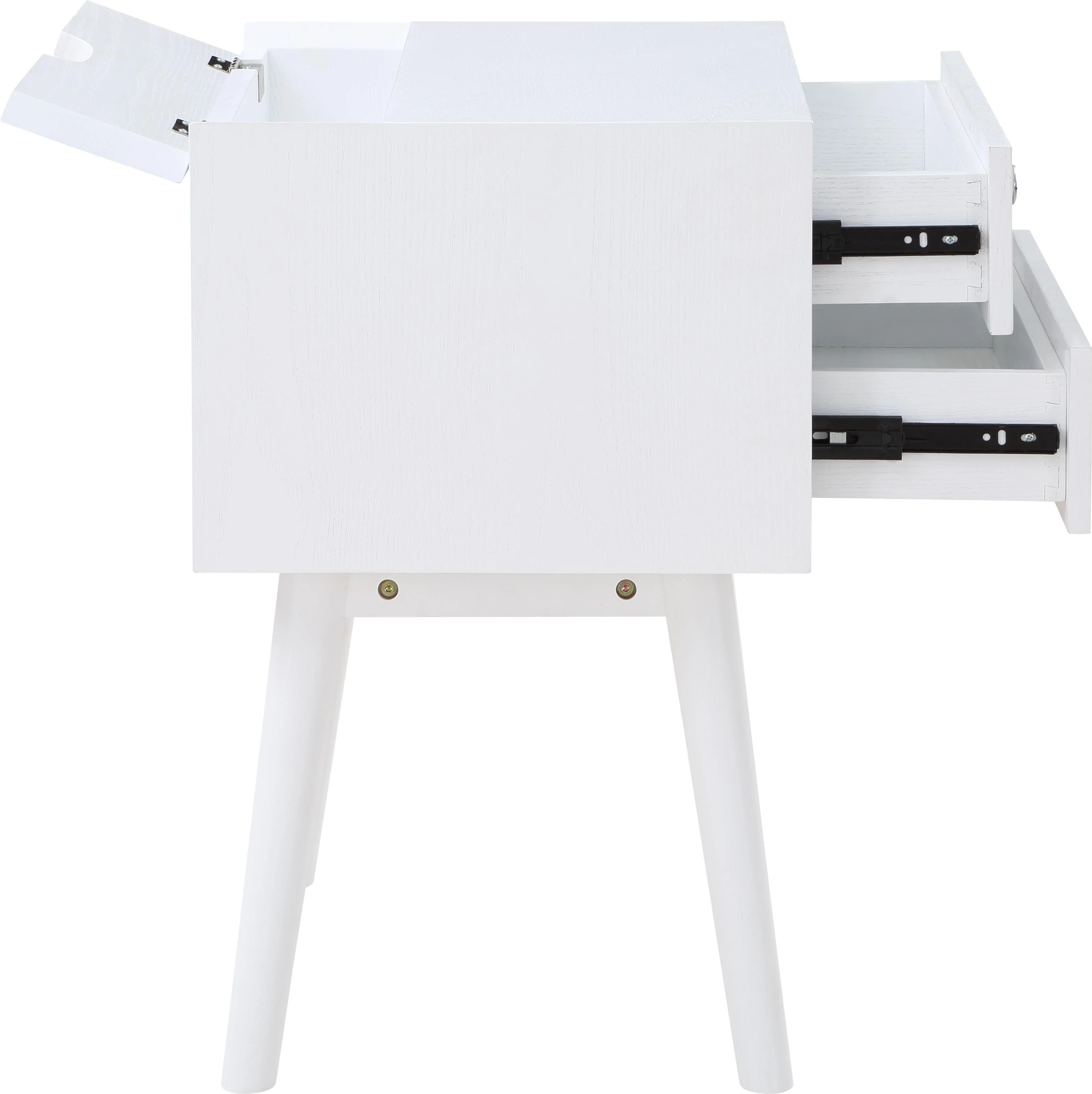 Teddy White Night Stand - Image 2