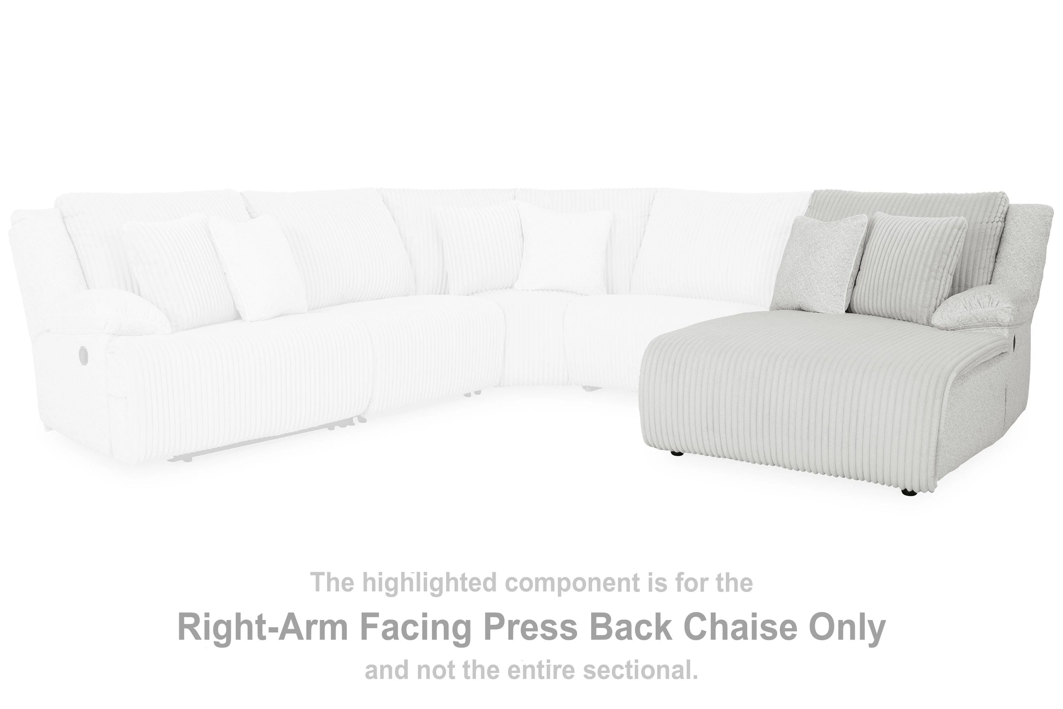 Top Tier Reclining Sectional Sofa with Chaise - Image 45
