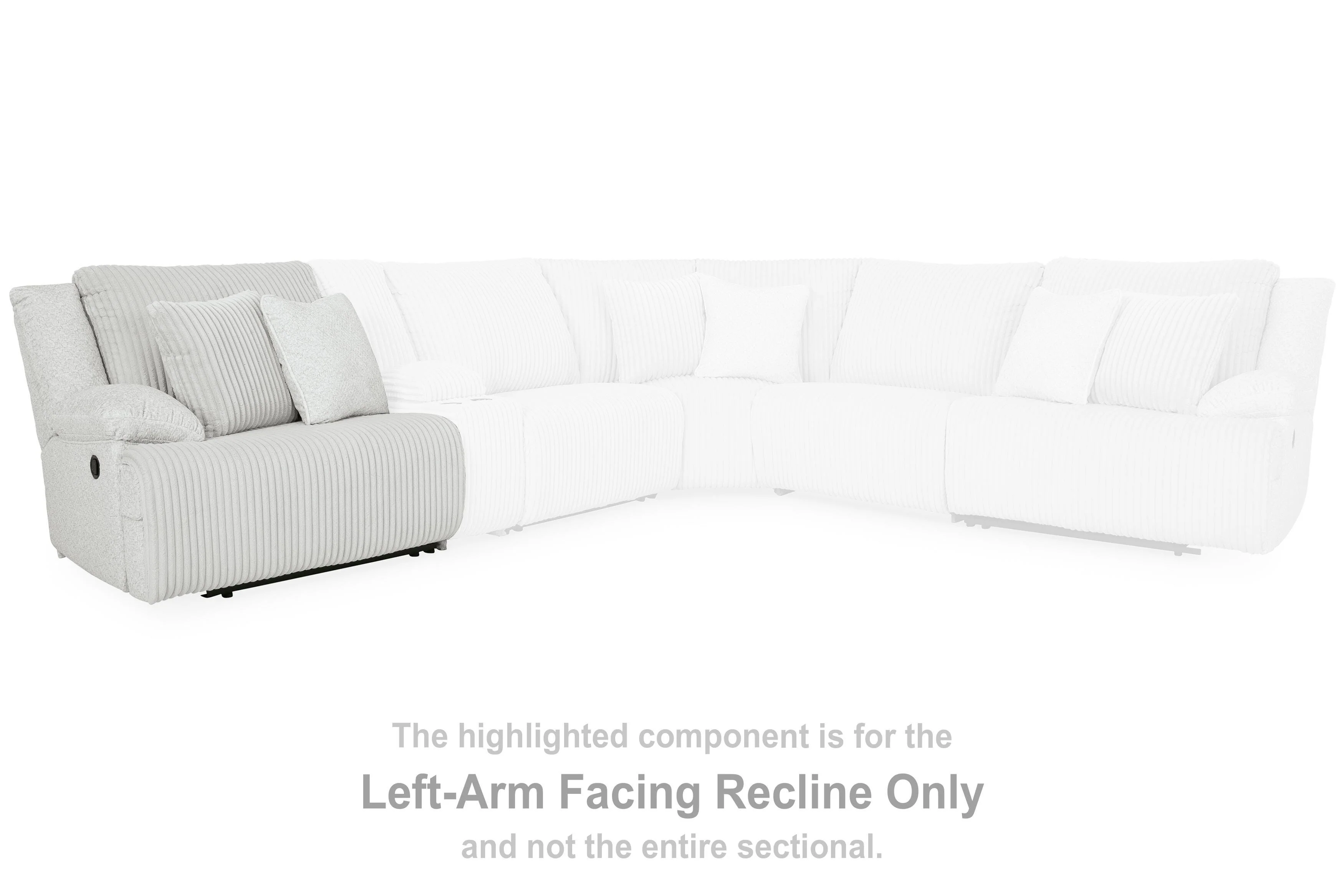 Top Tier Reclining Sectional Sofa with Chaise - Image 51